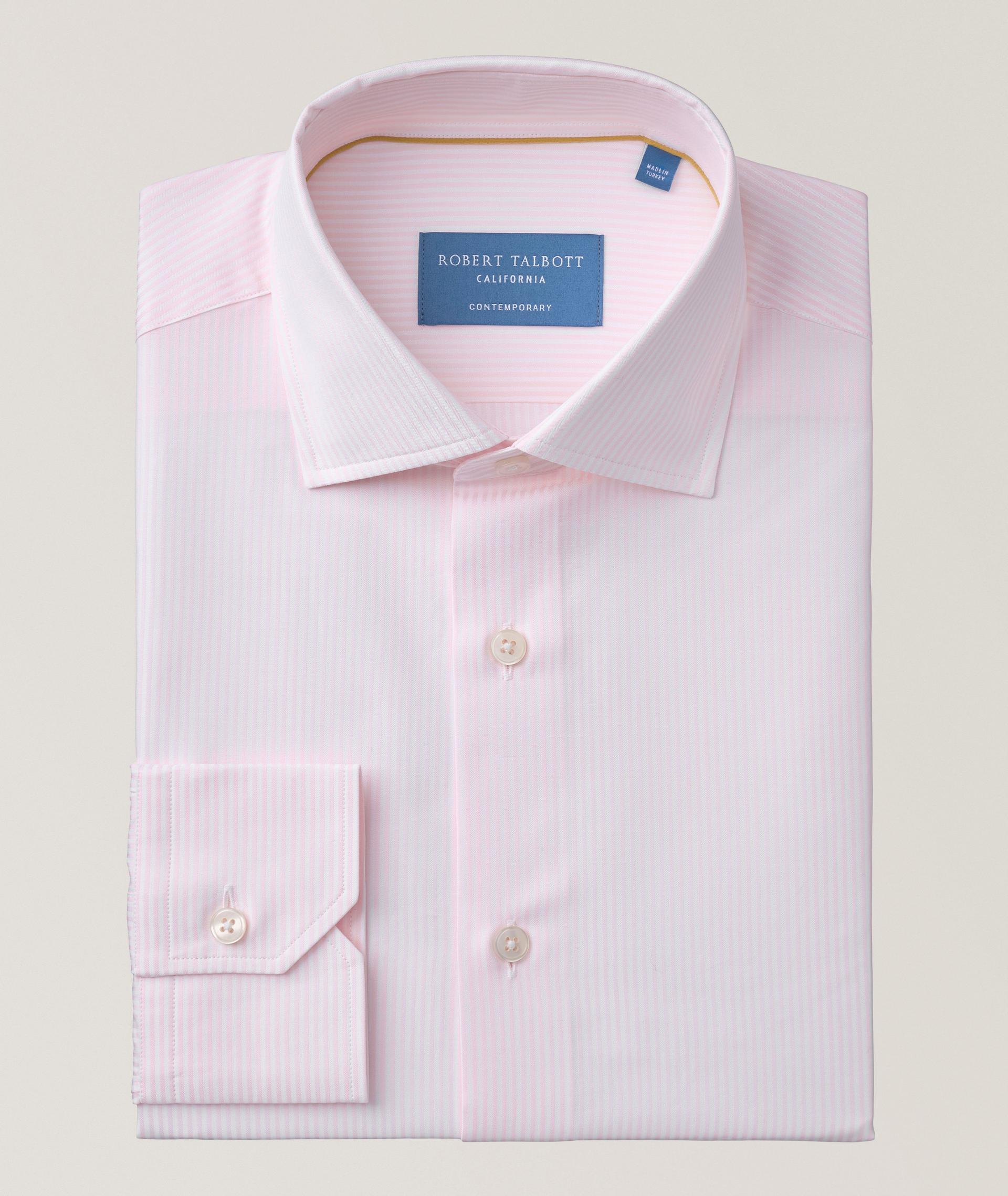 Reynolds Dobby Stripe Dress Shirt image 0