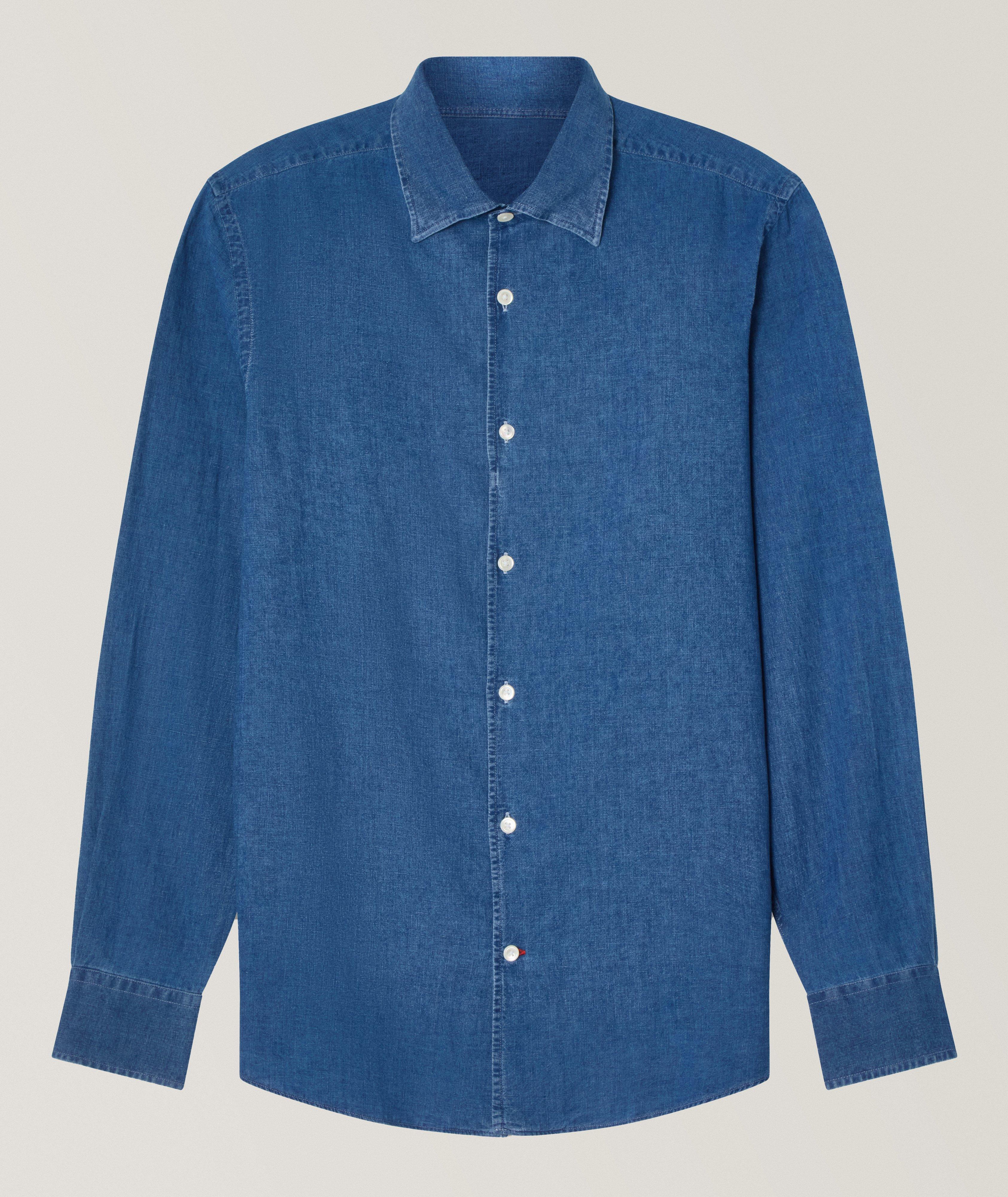 BLEACH WASHED CHAMBRAY BLEACH WASHED INDIGO MORGAN SPORTSHIR image 0