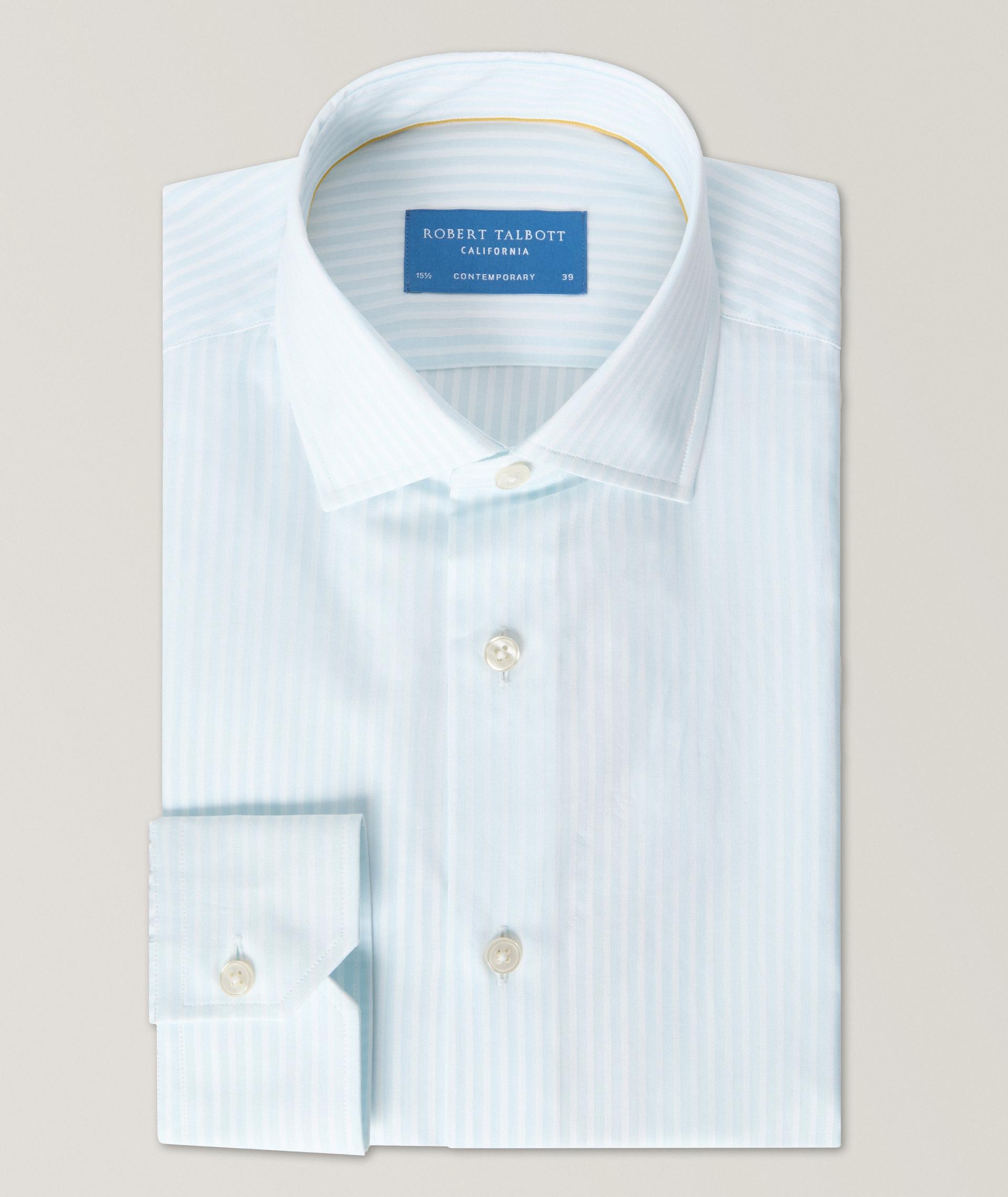 Reynolds Dobby Stripe Dress Shirt image 0