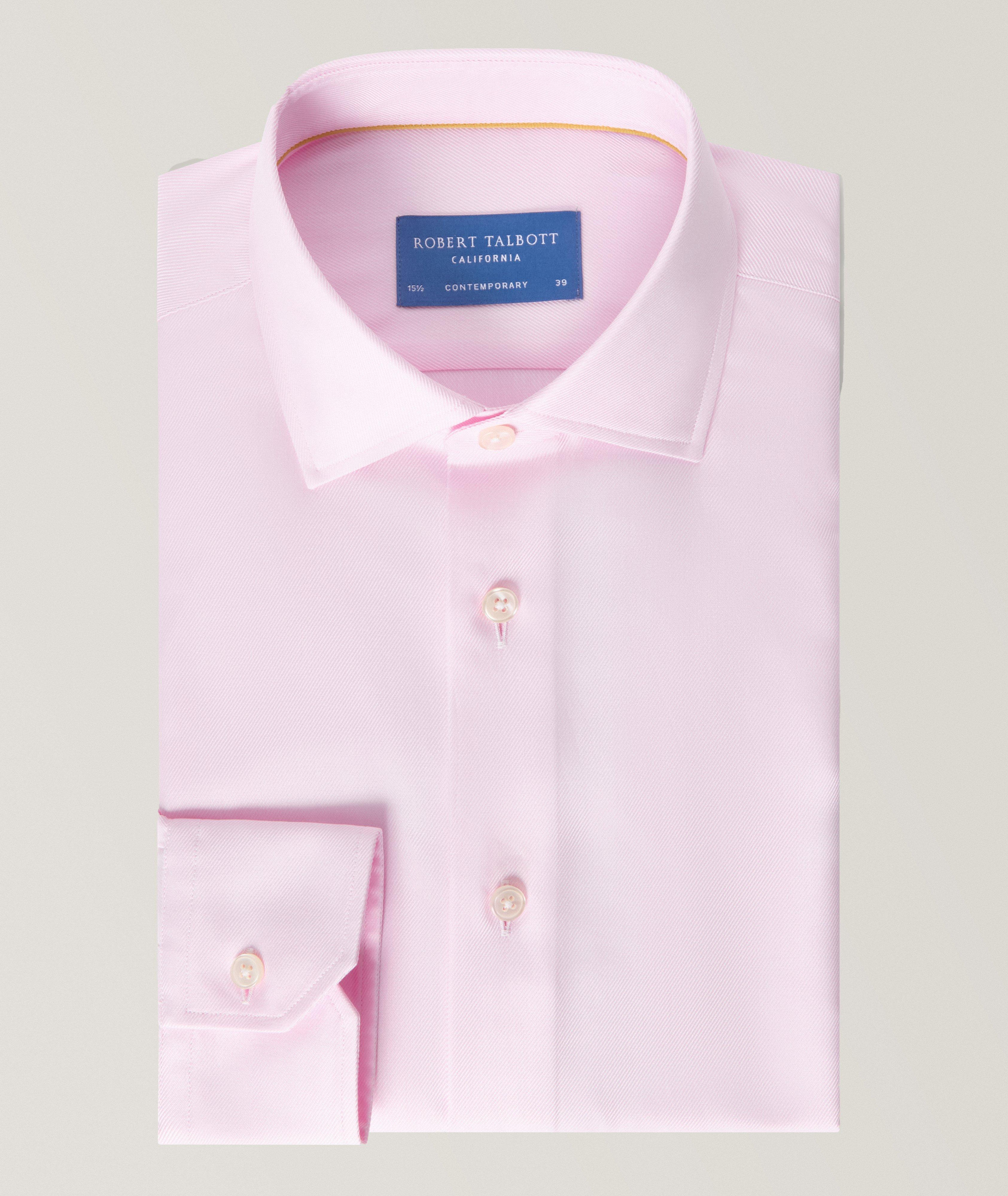 DOUBLE TWILL  PINK REYNOLDS CONTEMPORARY SHIRT image 0