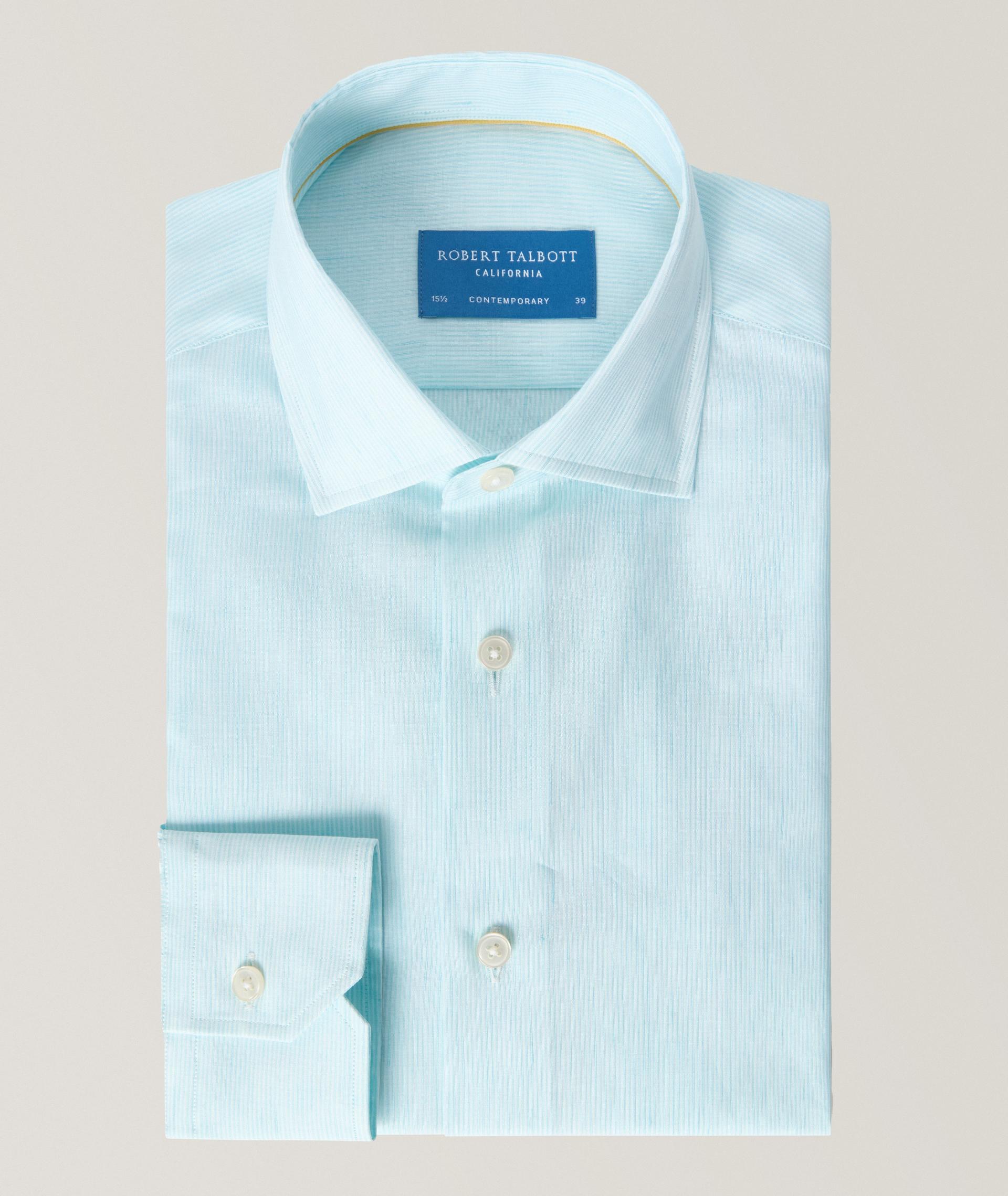 Reynolds Micro-Stripe Dress Shirt image 0