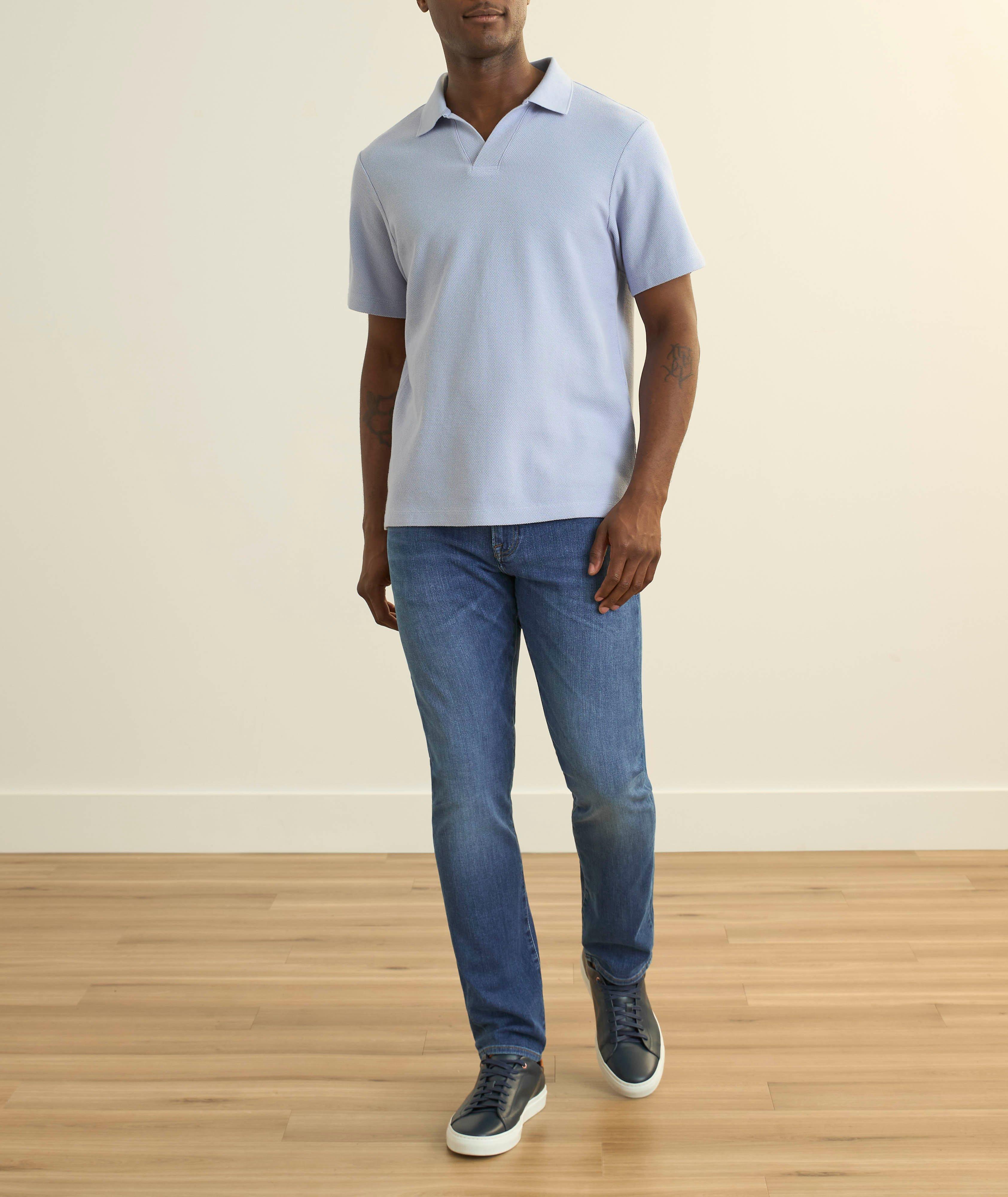 Jean L’homme en coton extensible de coupe amincie image 4