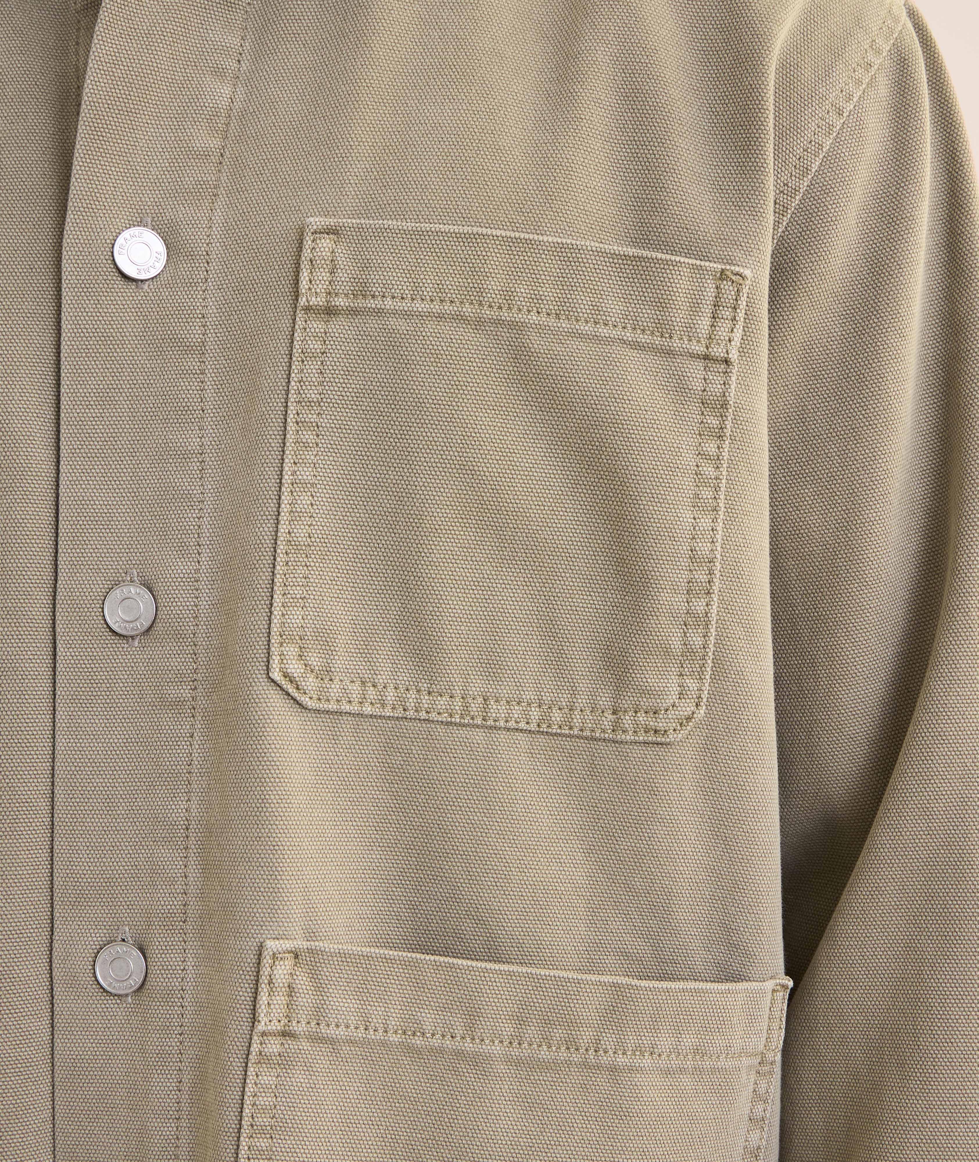 Cotton Canvas Chore Jacket image 3