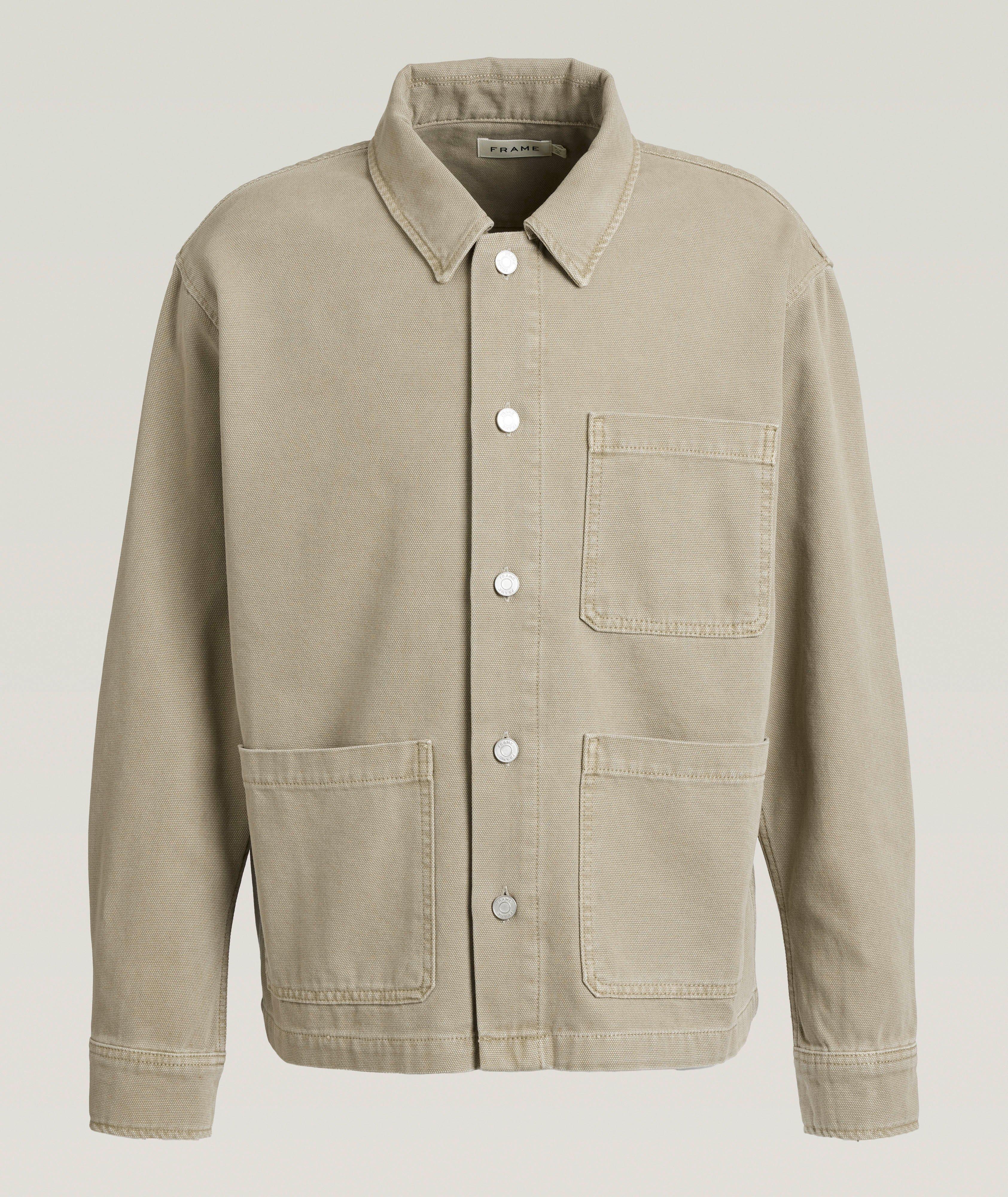 Frame Cotton Canvas Chore Jacket