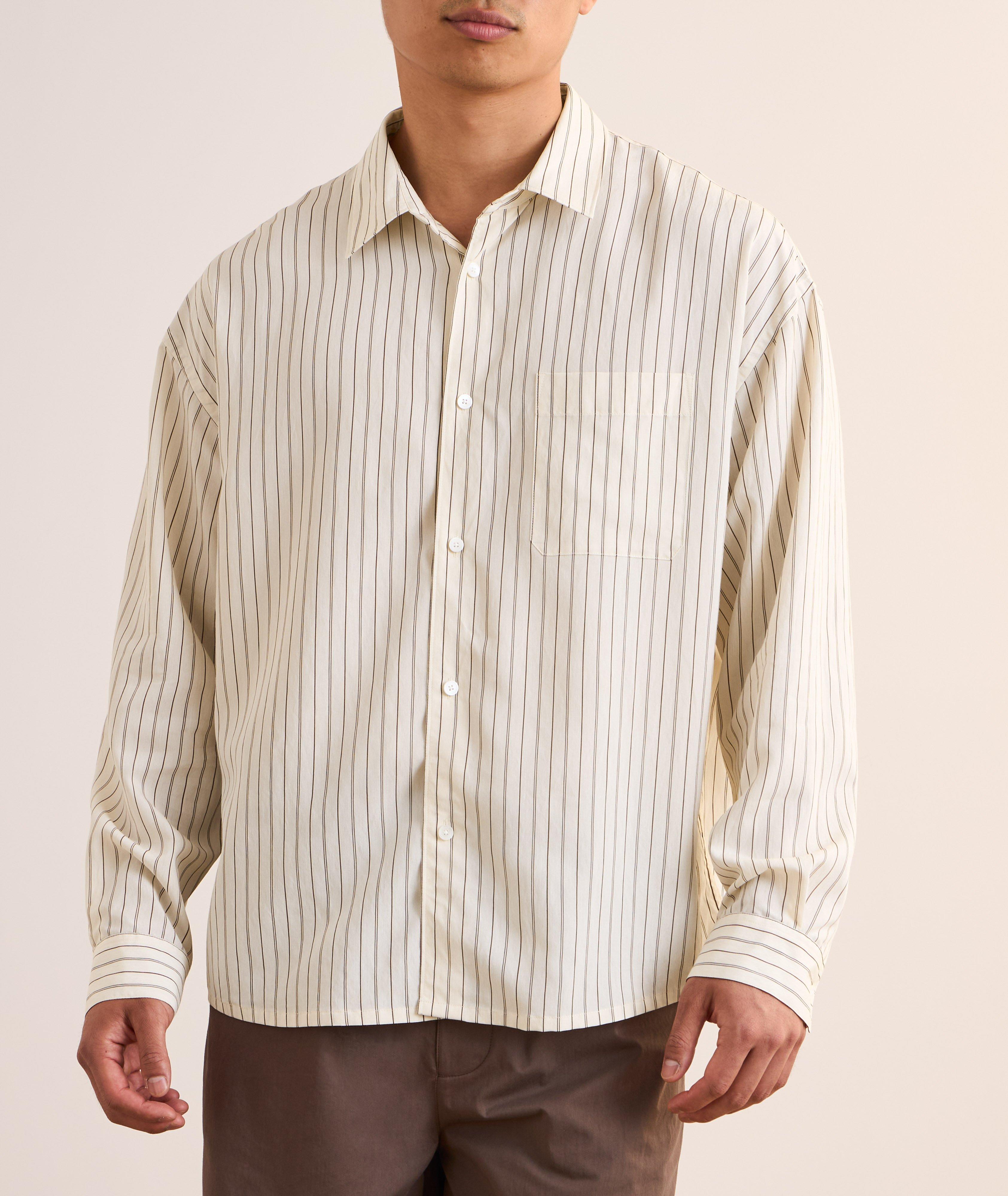 Chemise décontractée à rayures image 1