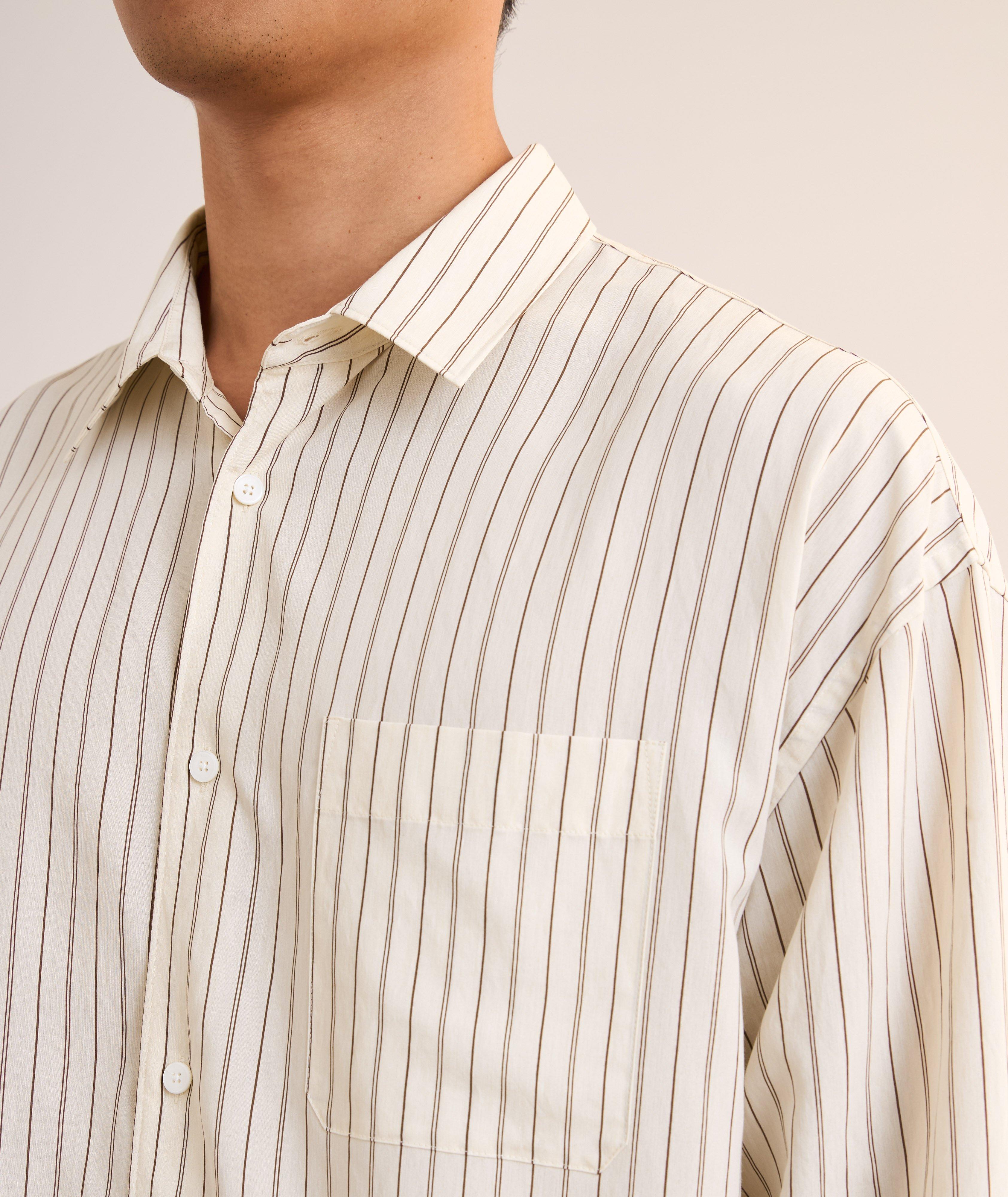 Chemise décontractée à rayures image 3