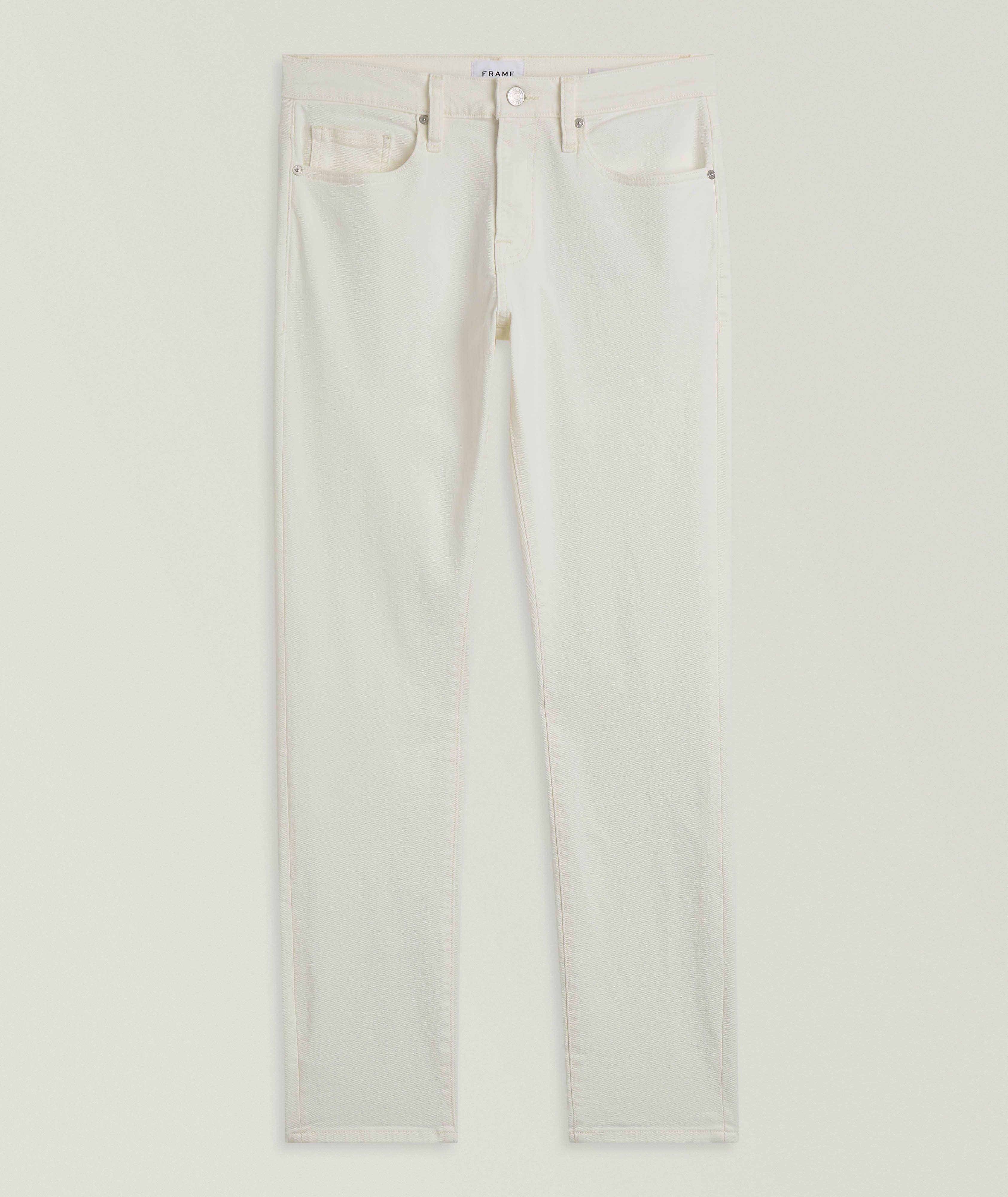 Jean L’homme en coton extensible de coupe amincie image 0