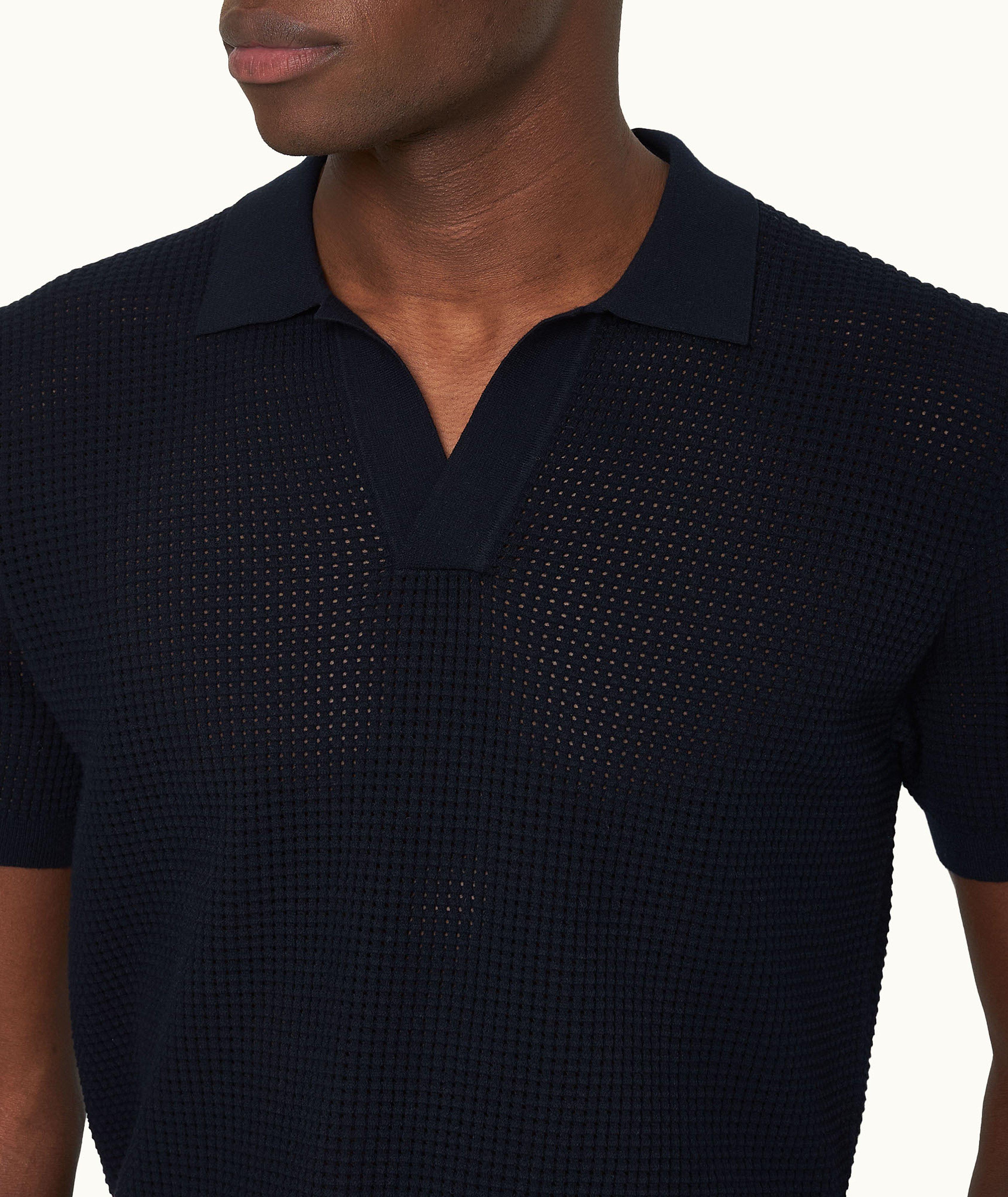 Roddy Mesh-Knit Polo  image 3