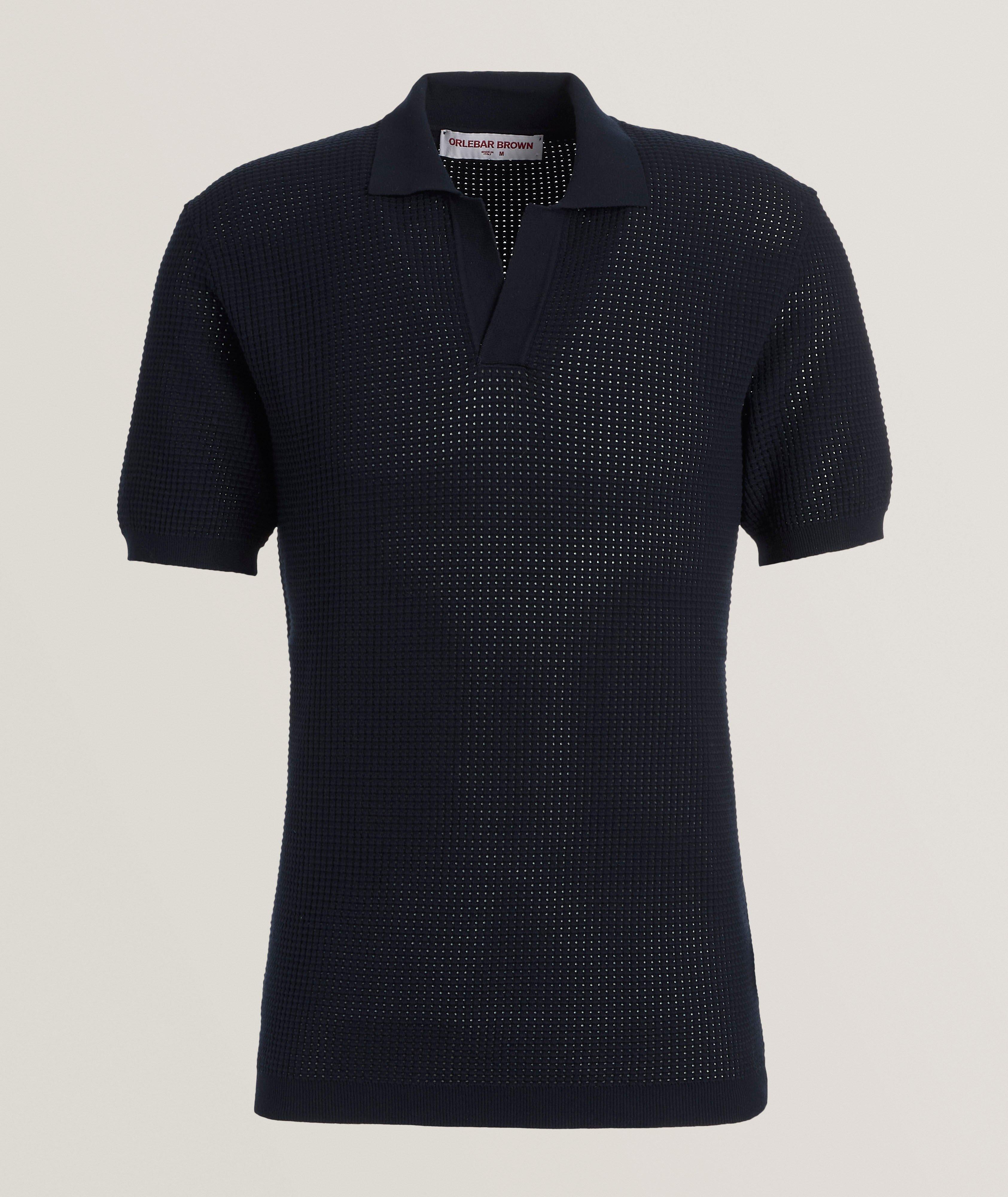 Roddy Mesh-Knit Polo  image 0