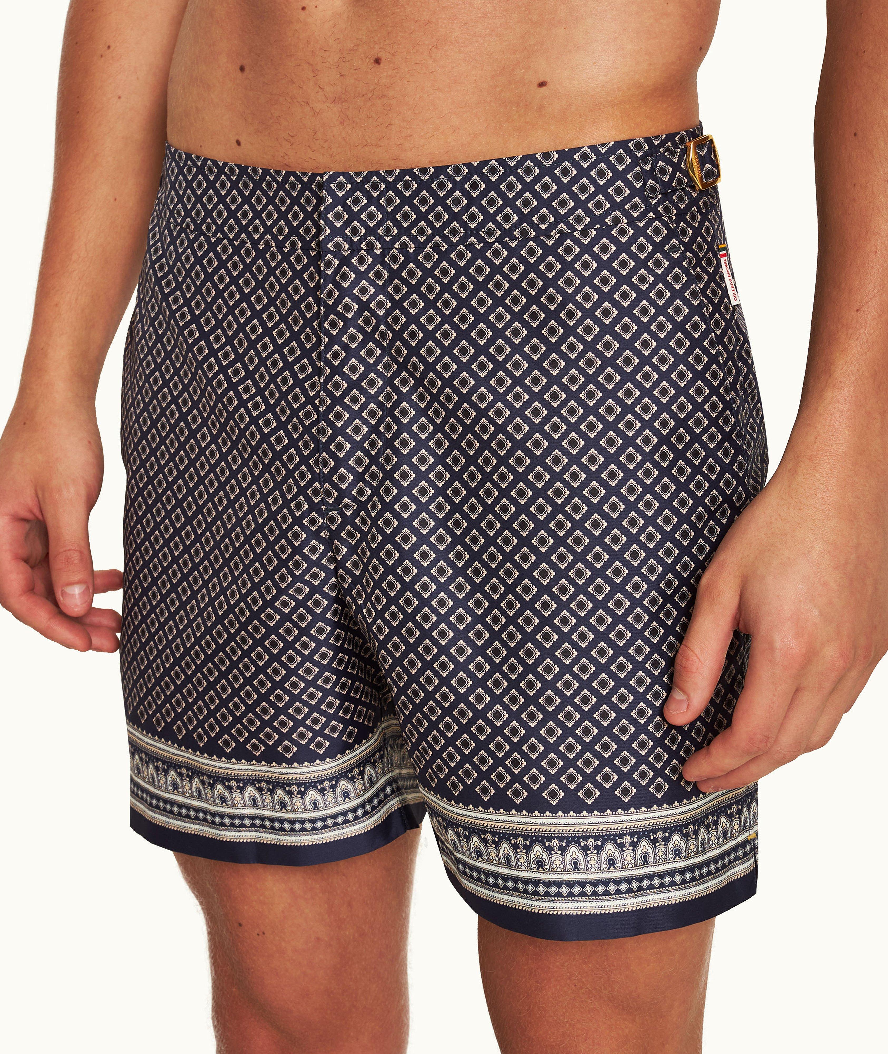 Bulldog Solmio Geo-Floral Swim Shorts
