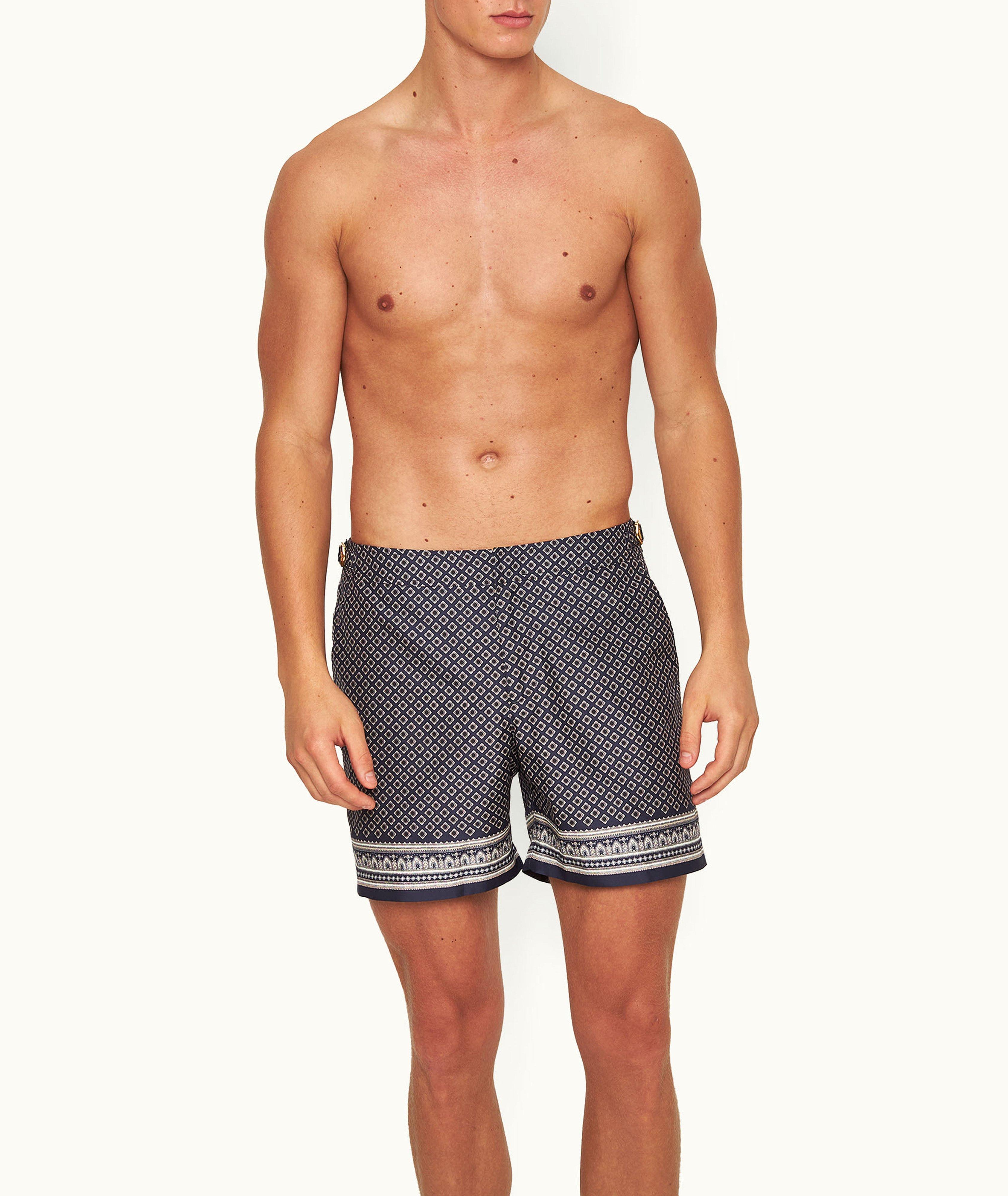 Bulldog Solmio Geo-Floral Swim Shorts  image 6