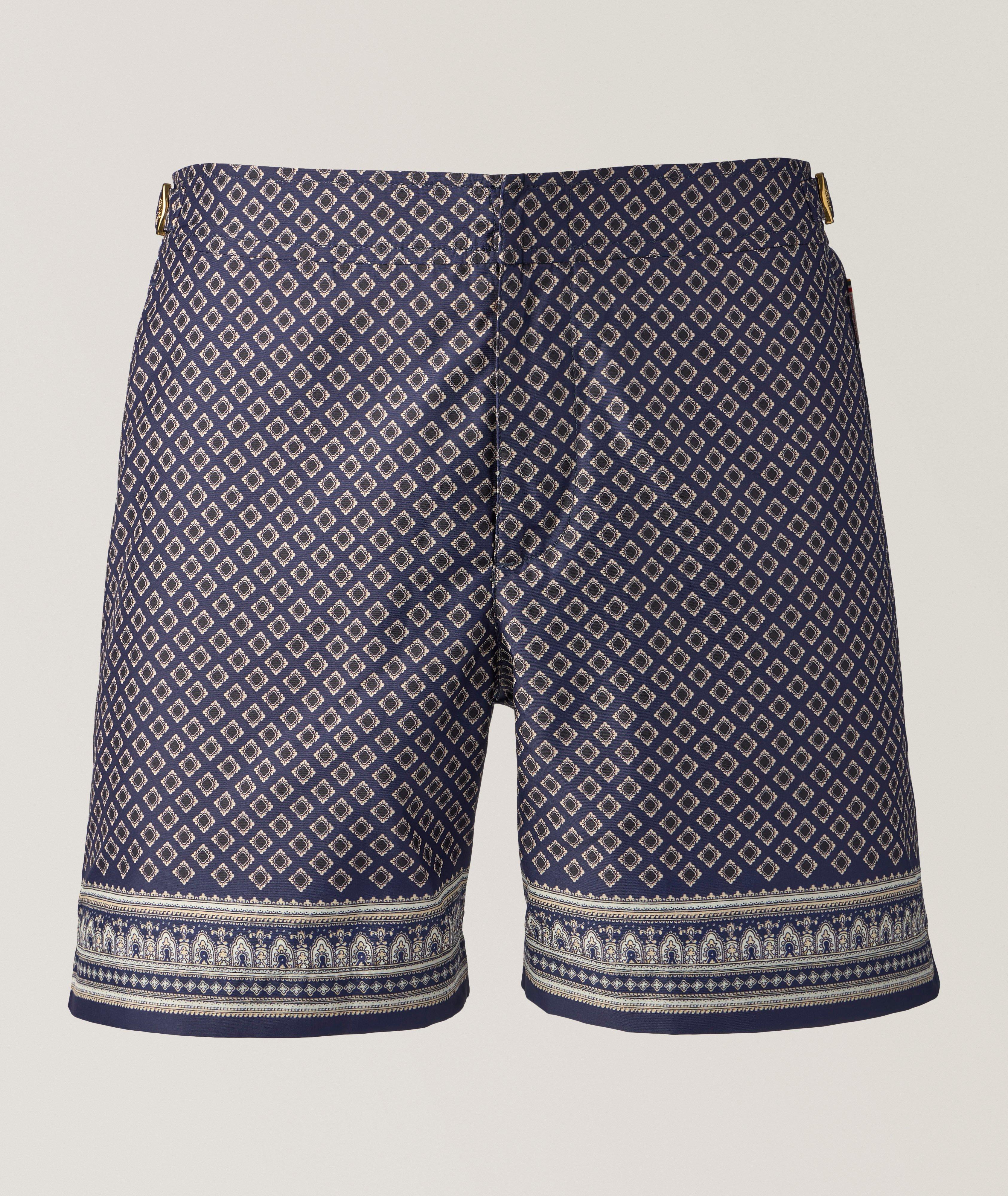 Orlebar Brown Bulldog Solmio Geo-Floral Swim Shorts 