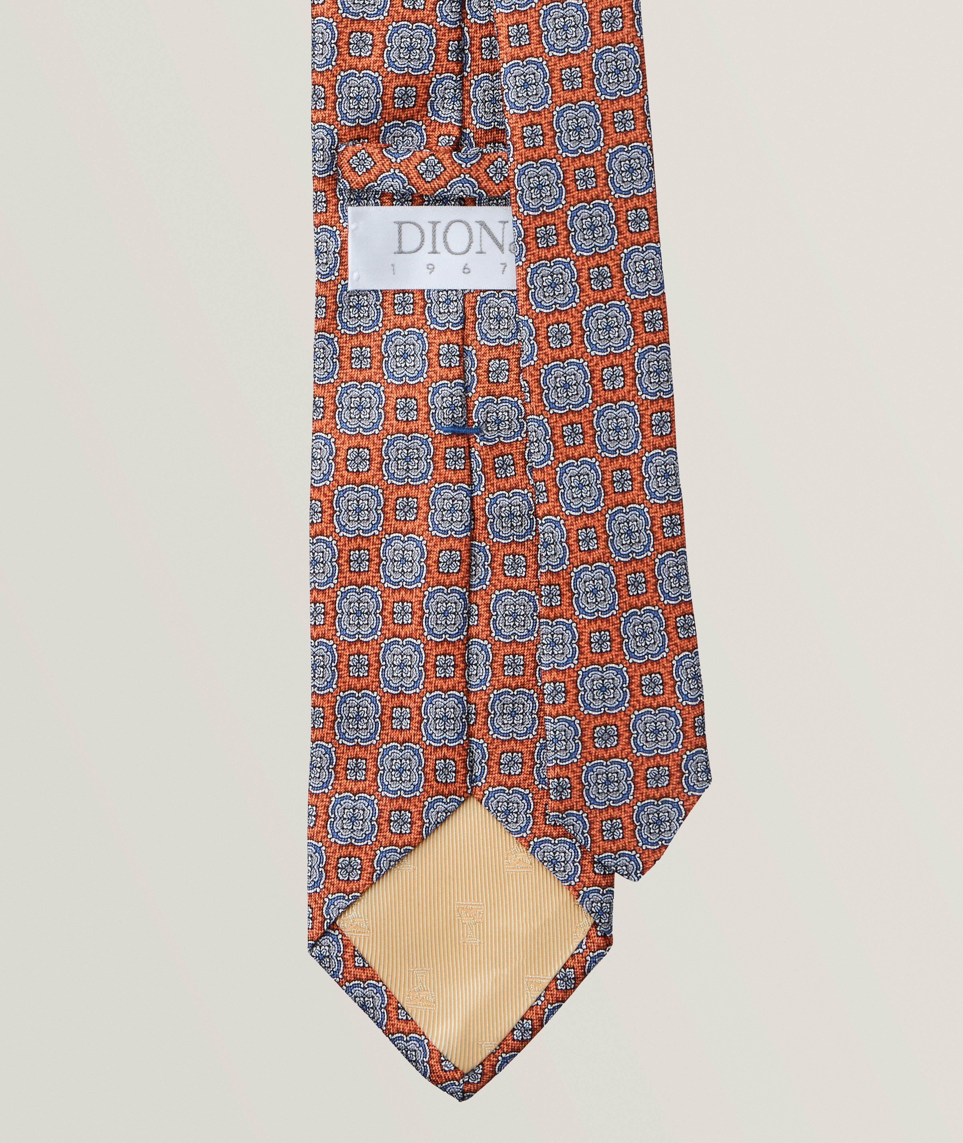 Panama Medallion Silk Tie  image 1