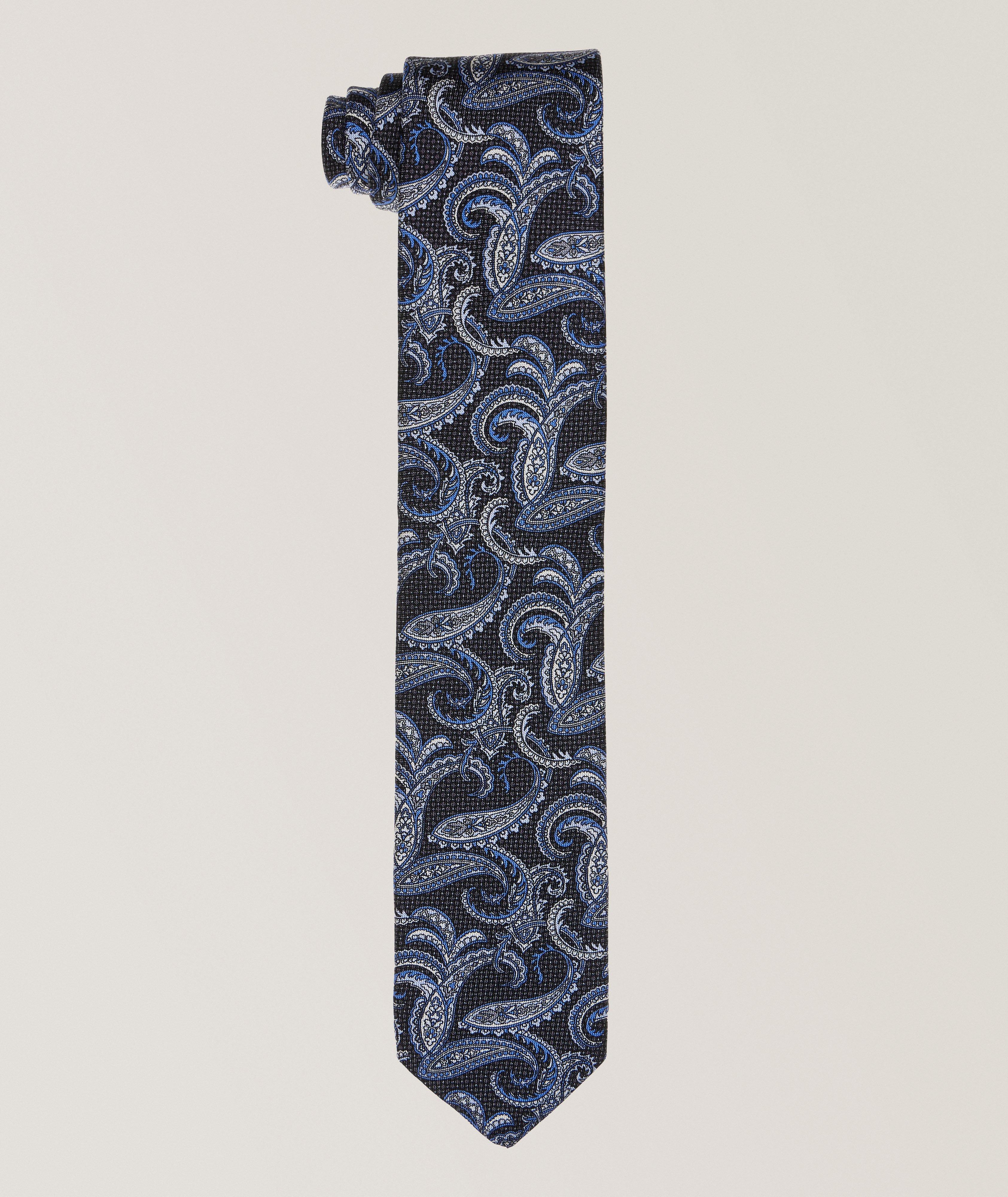 Panama Paisley Silk Tie  image 0
