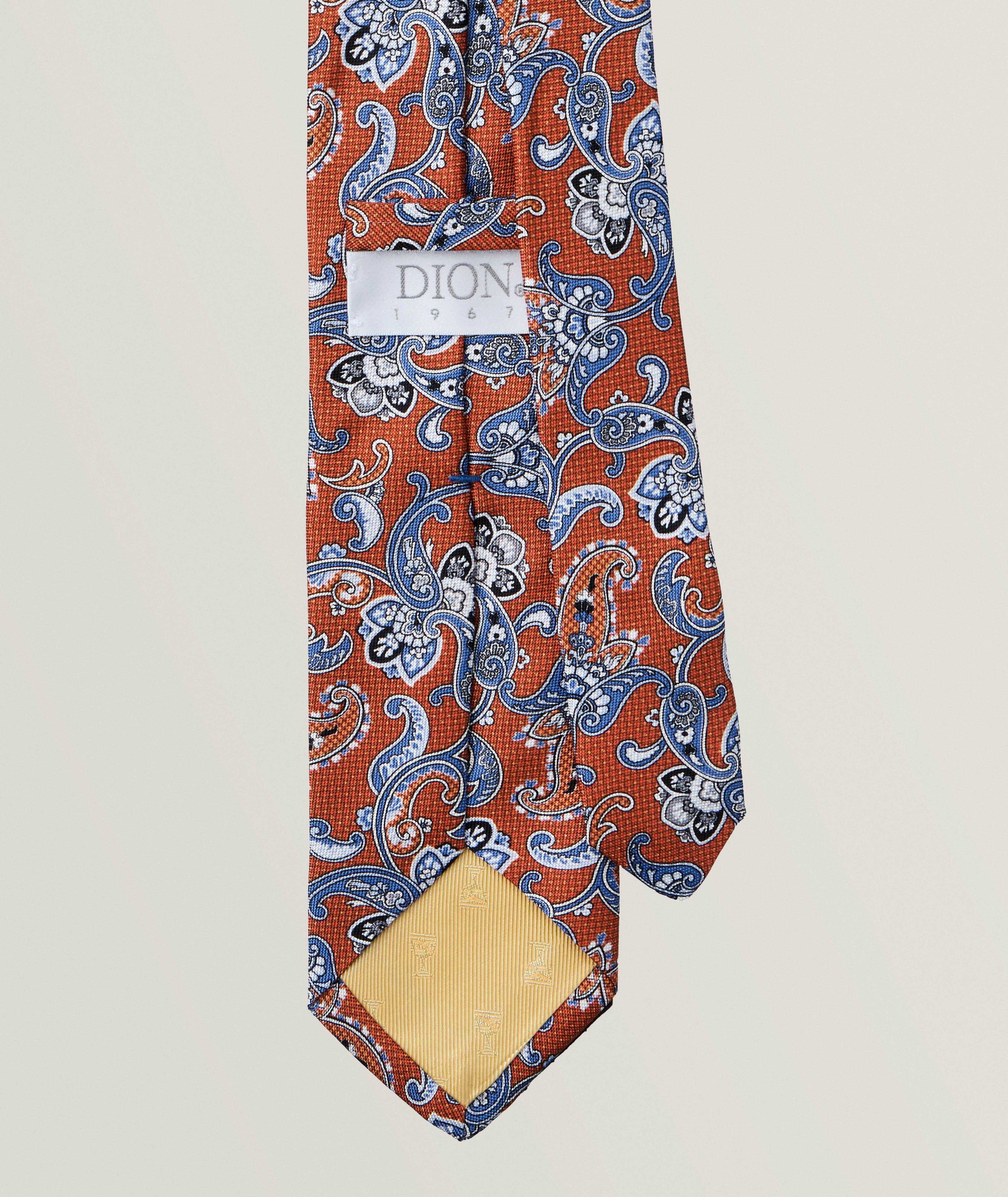 Panama Paisley Silk Tie  image 1