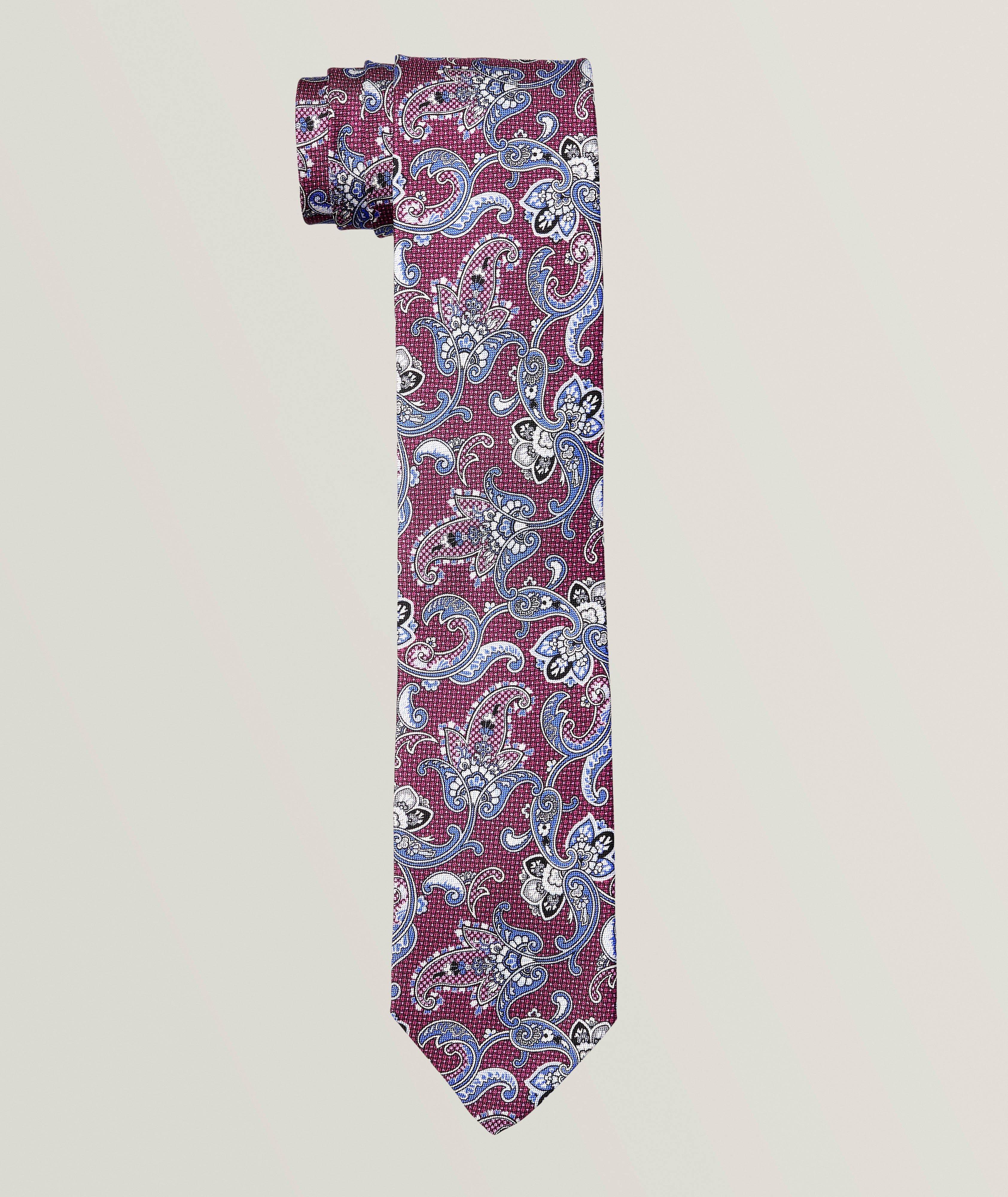 Panama Paisley Silk Tie  image 0