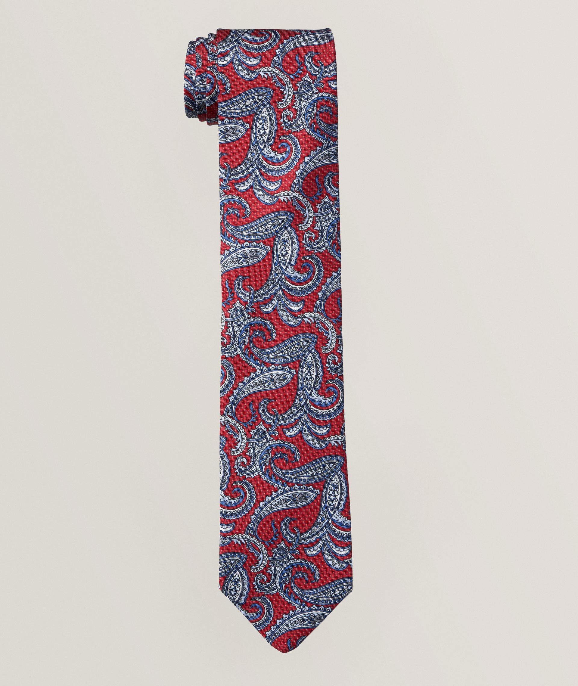 Panama Paisley Silk Tie  image 0