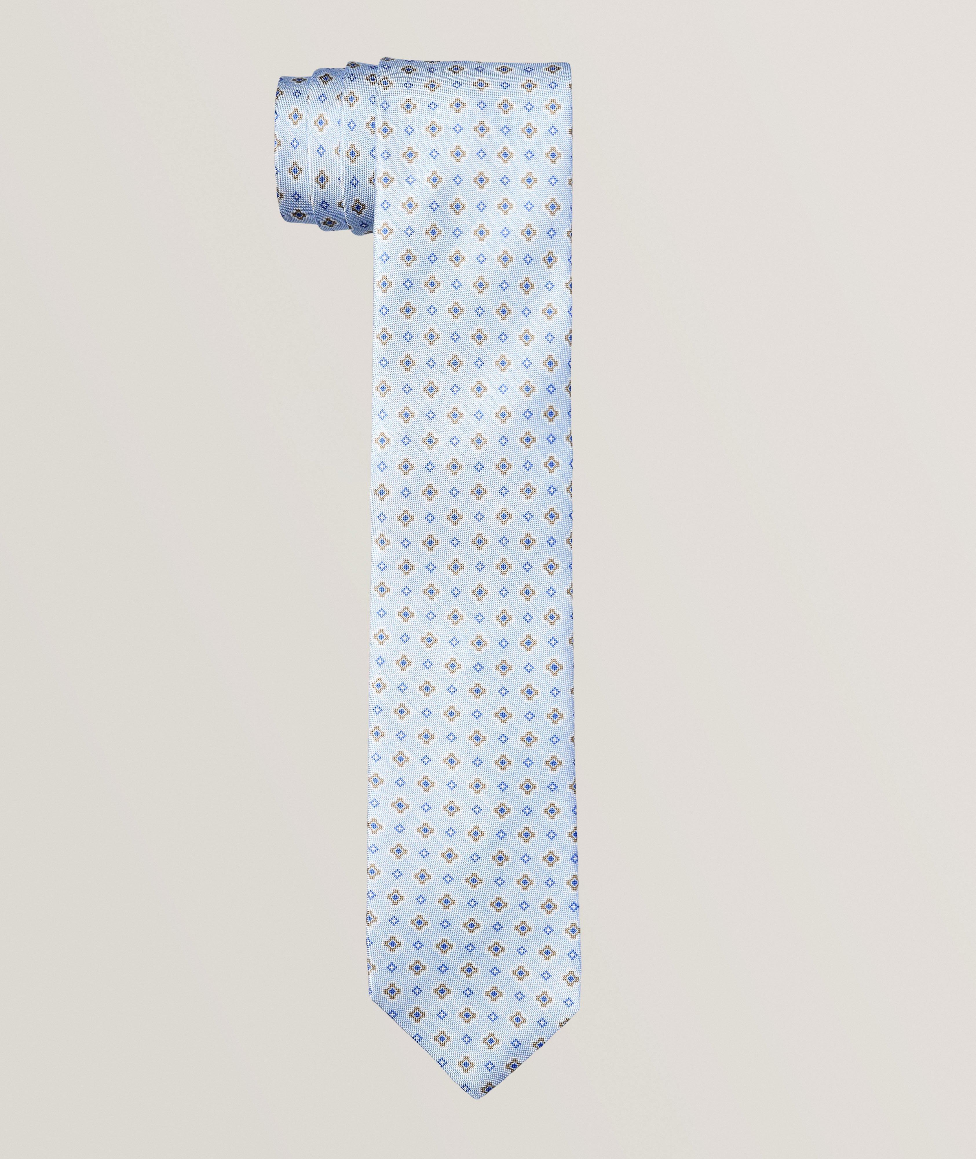 Panama Medallion Silk Tie  image 0