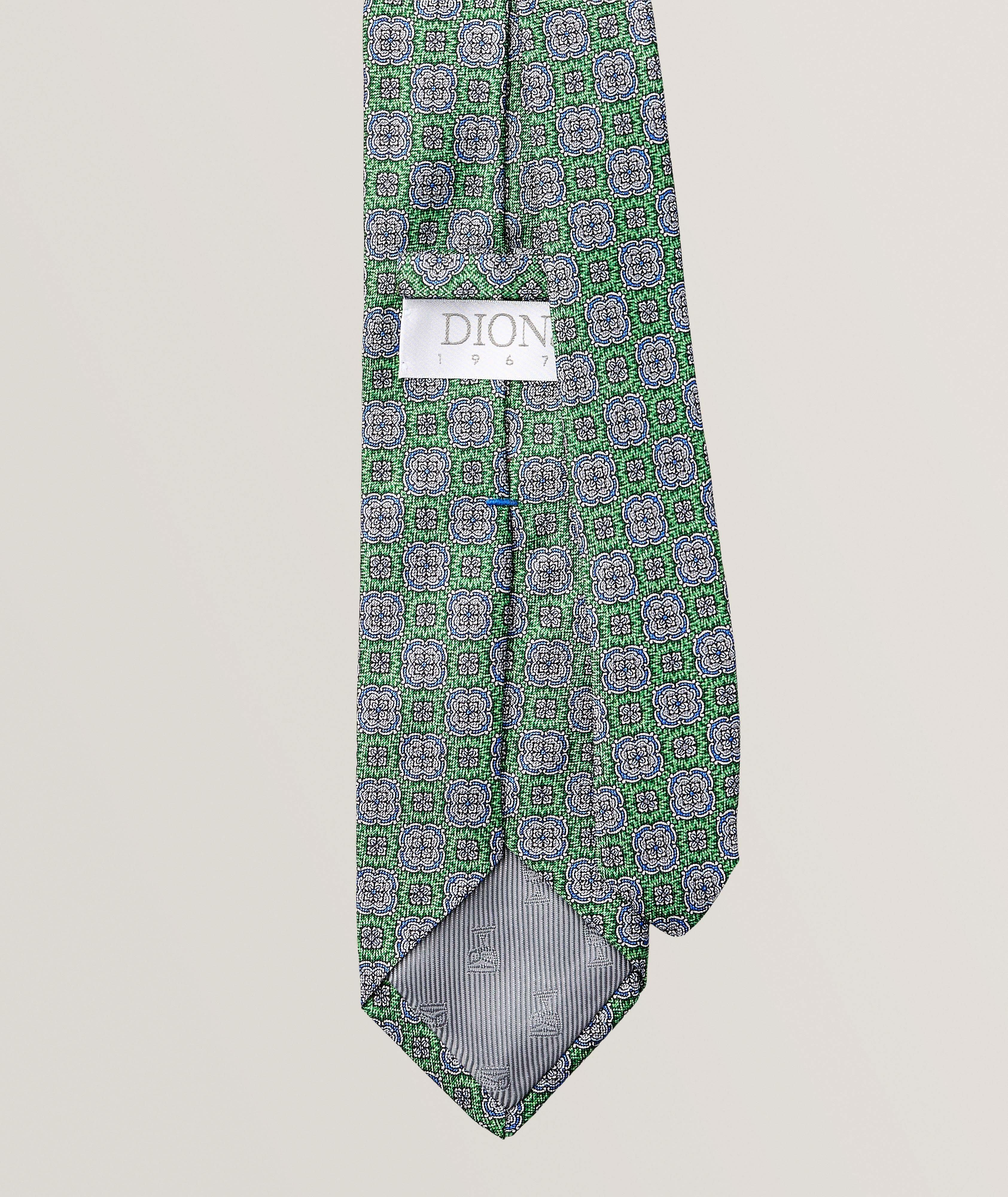 Panama Medallion Silk Tie  image 1