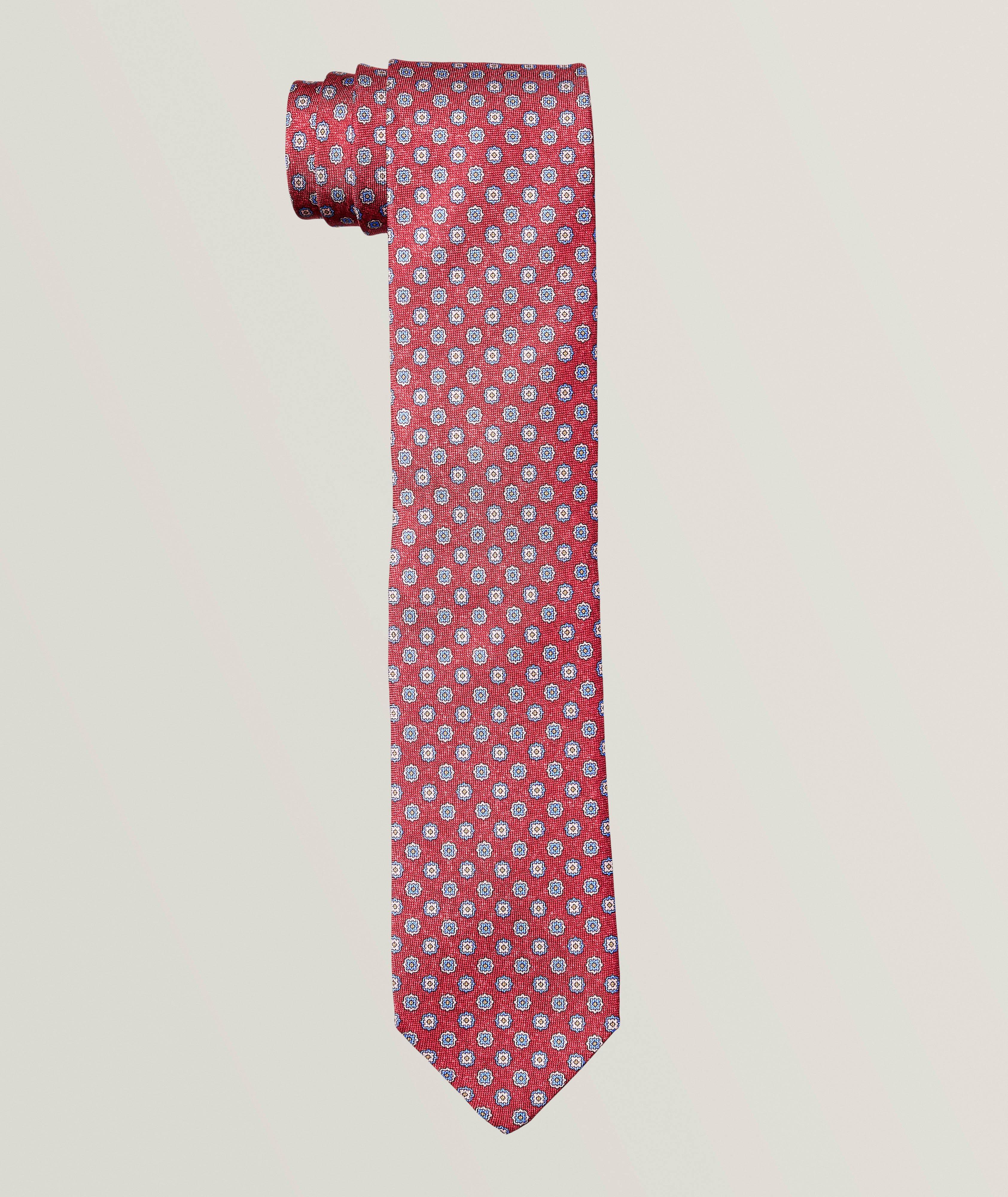 Panama Medallion Silk Tie  image 0