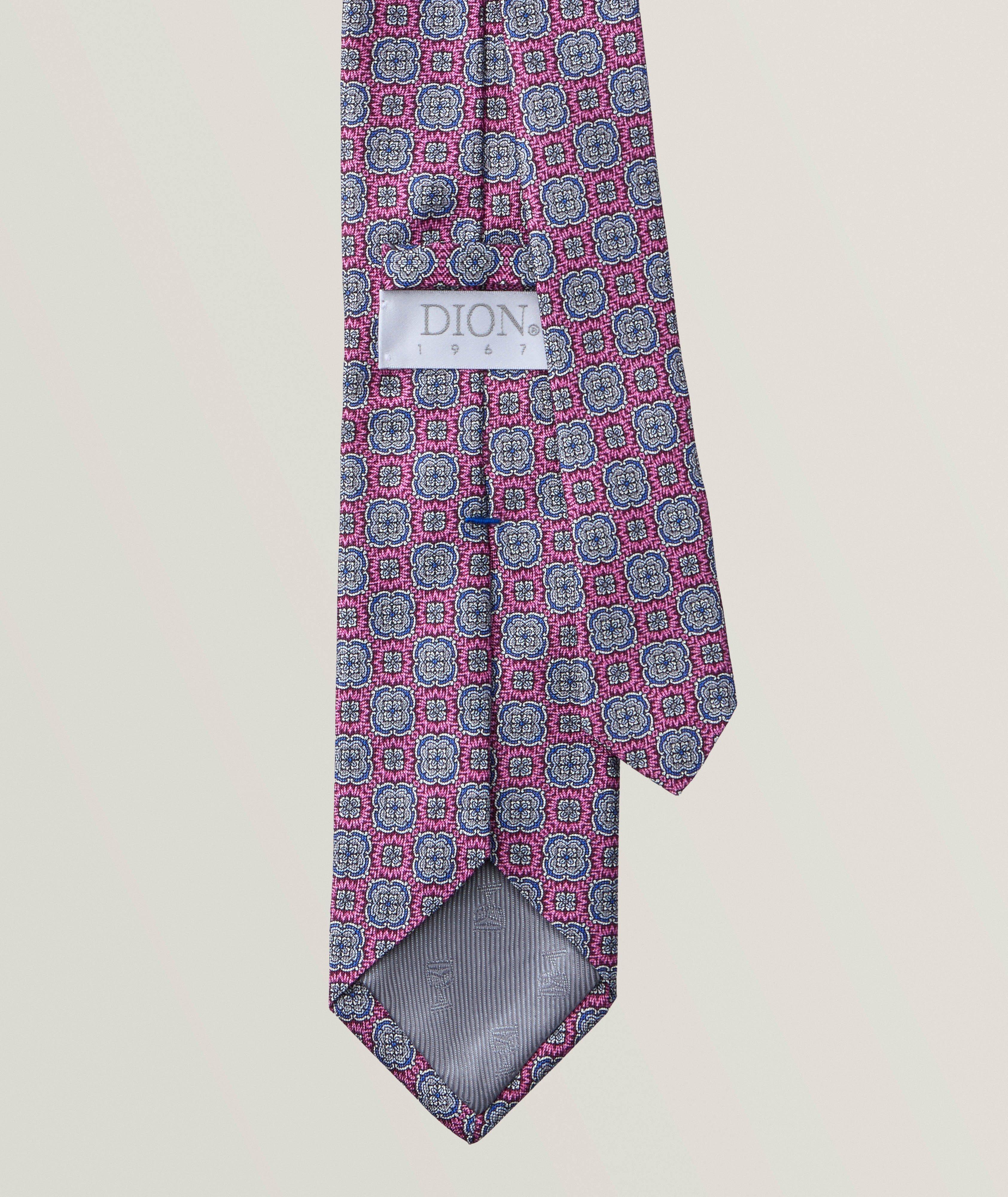 Panama Medallion Silk Tie  image 1