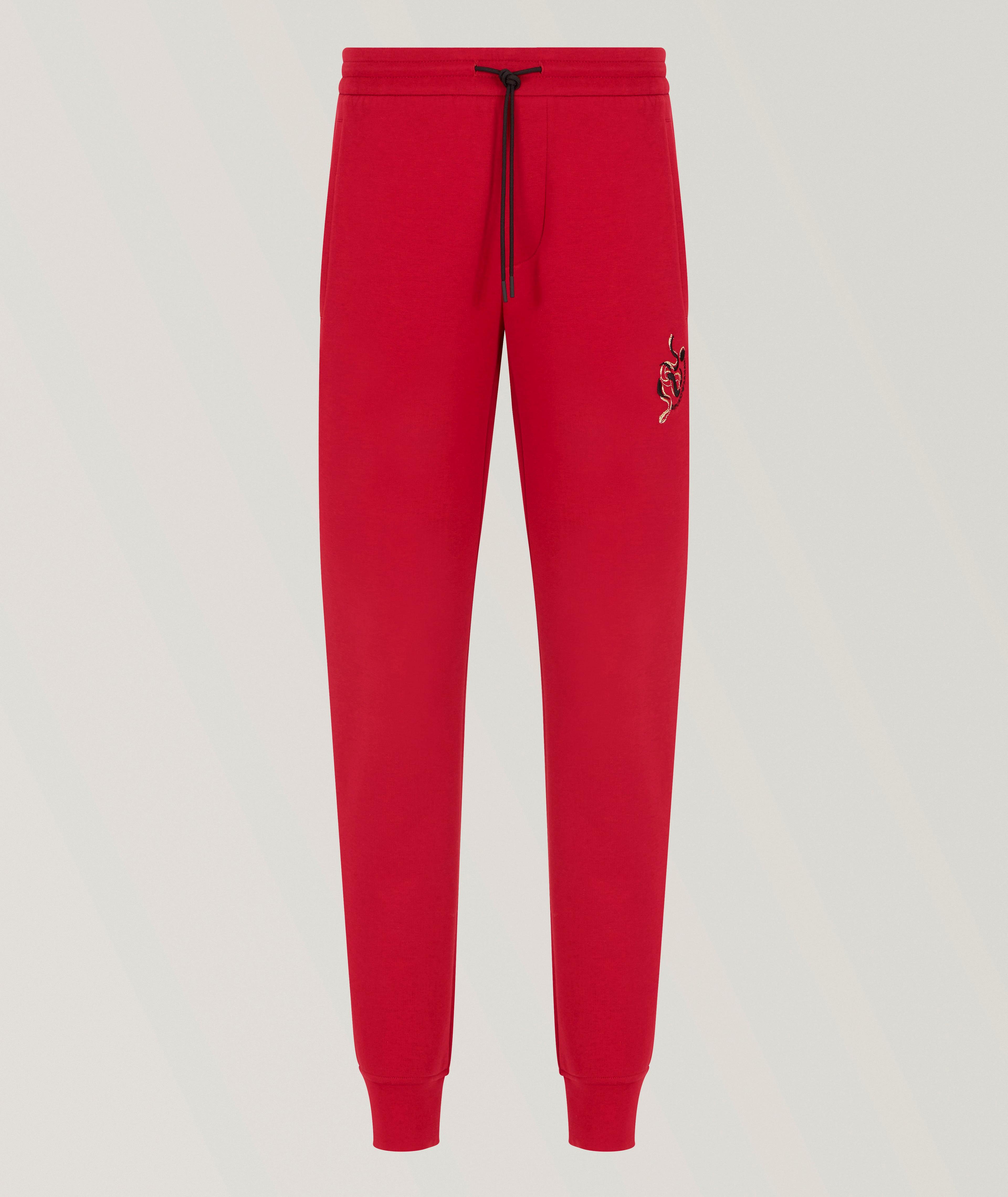 Pantalon sport en jersey double, collection du Nouvel An lunaire image 0