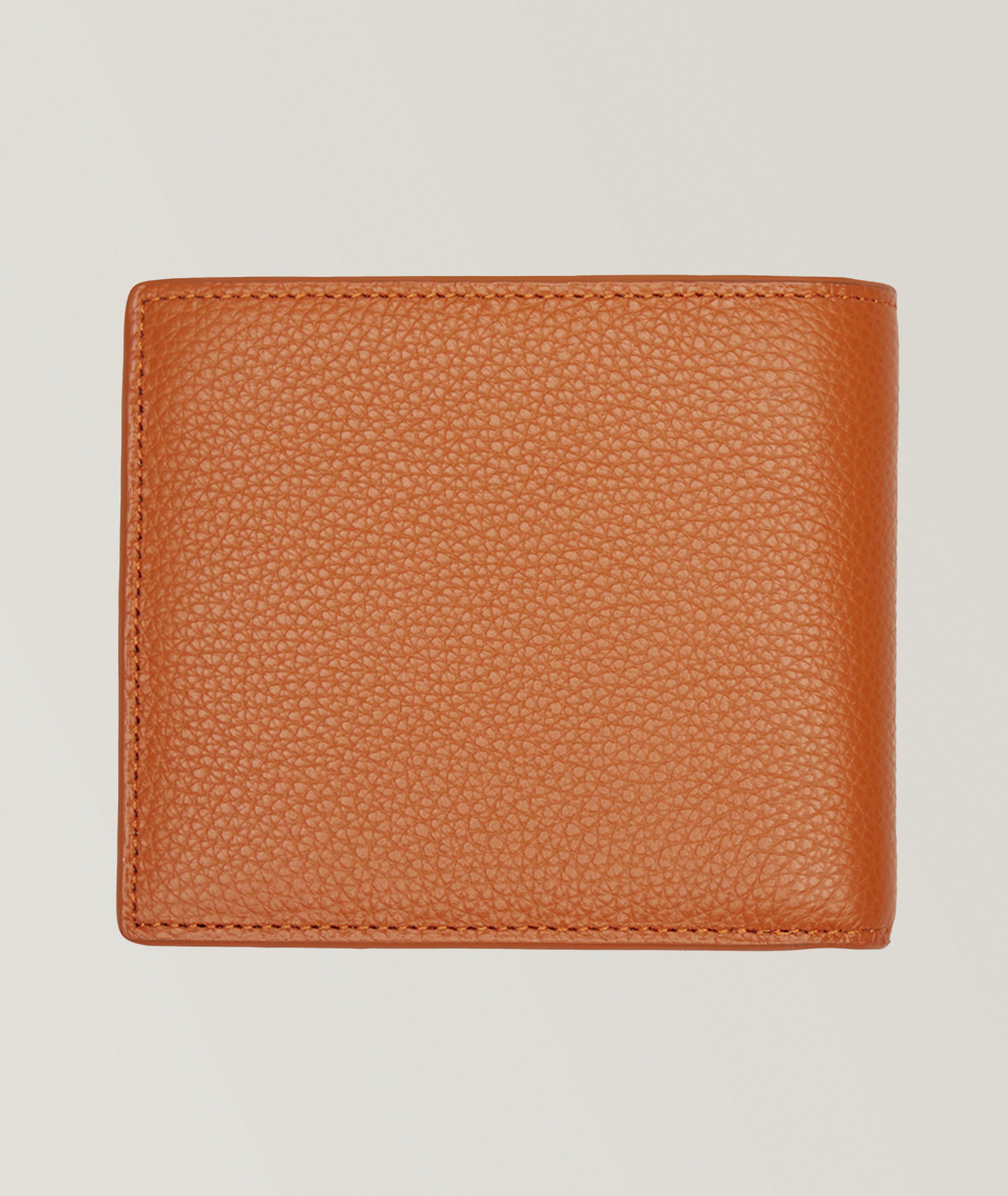 Benin Pebble-Grained Leather Bifold Wallet image 1