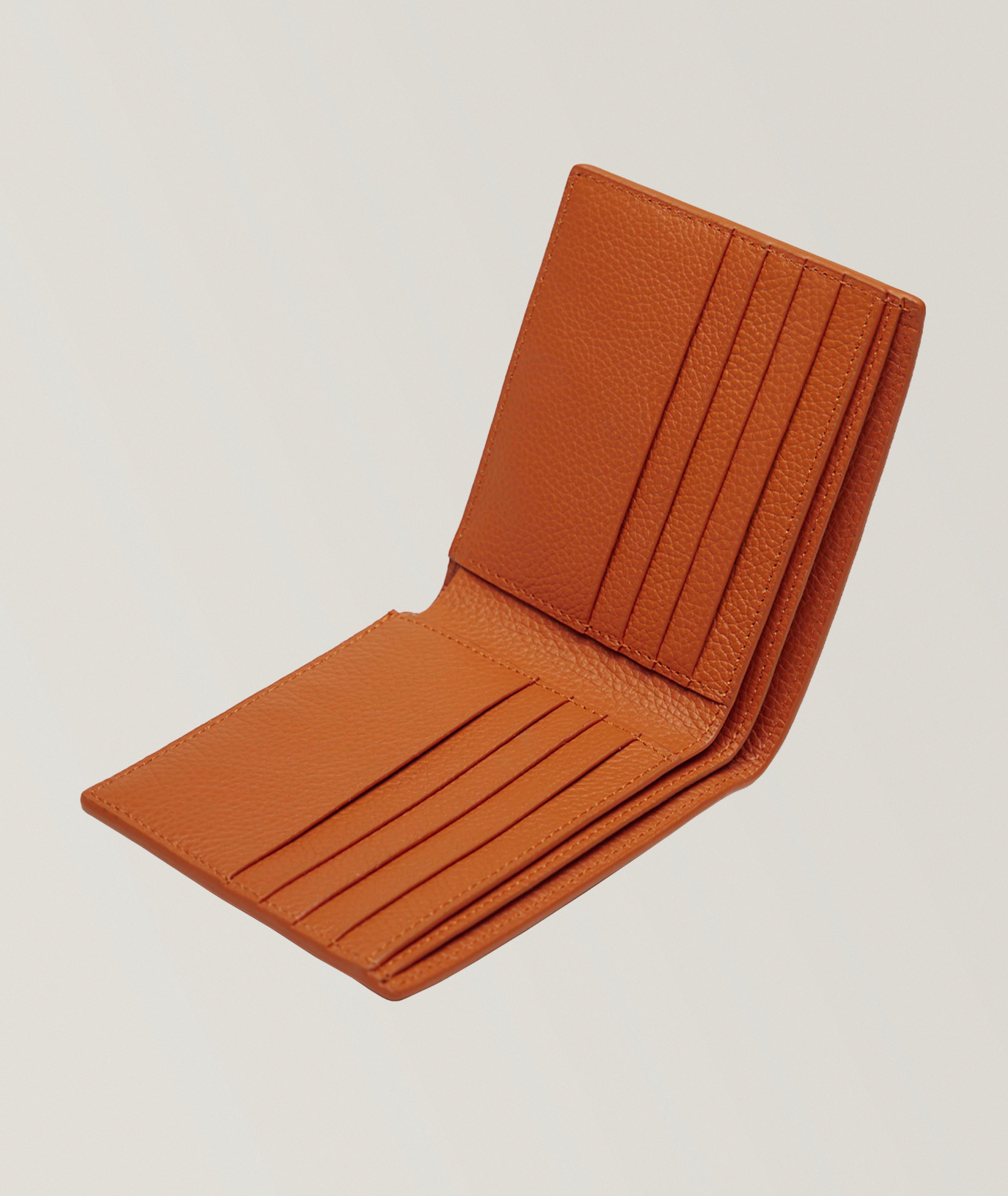 Benin Pebble-Grained Leather Bifold Wallet image 3