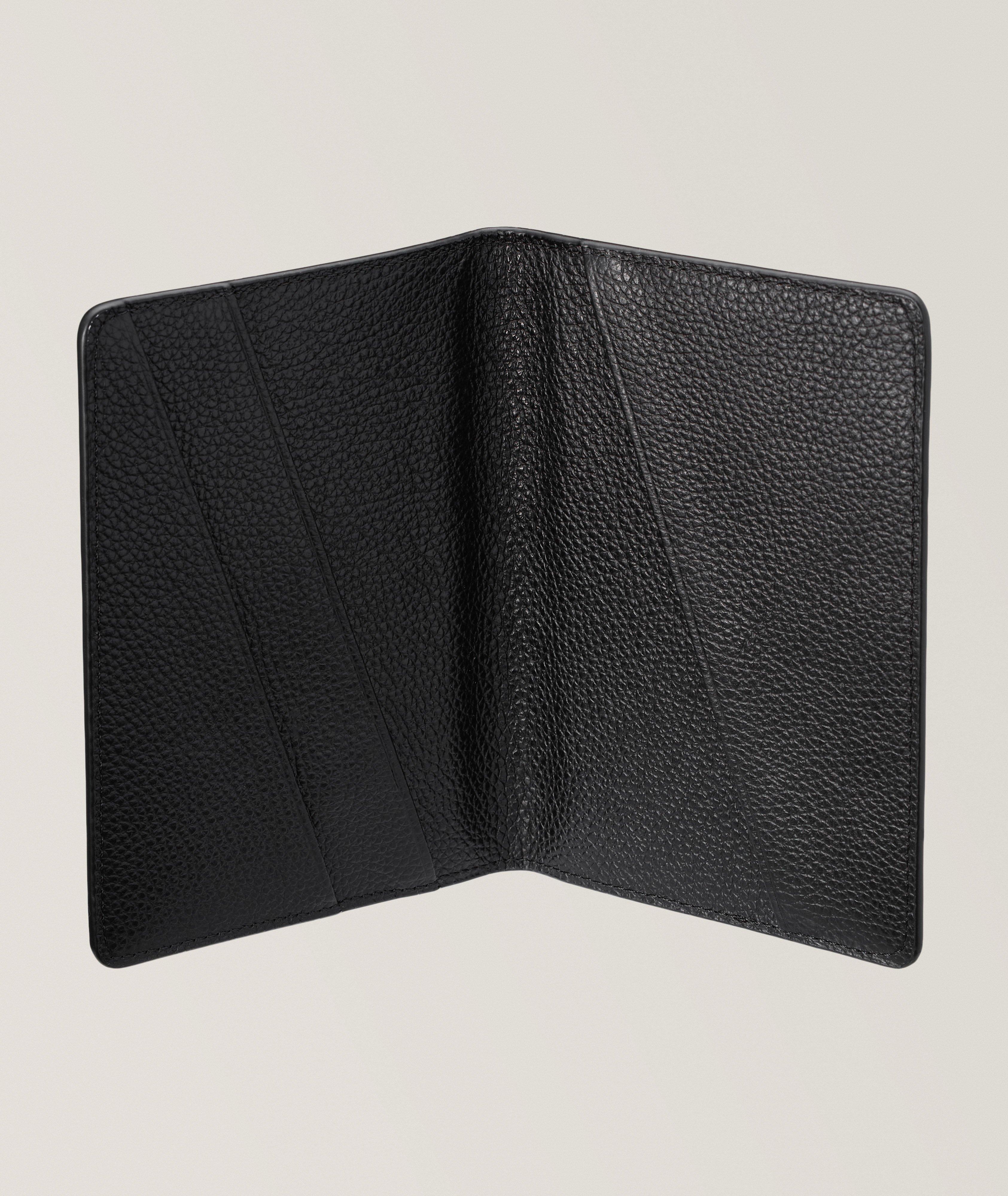 Pearson Pebble-Grained Leather Passport Case  image 1