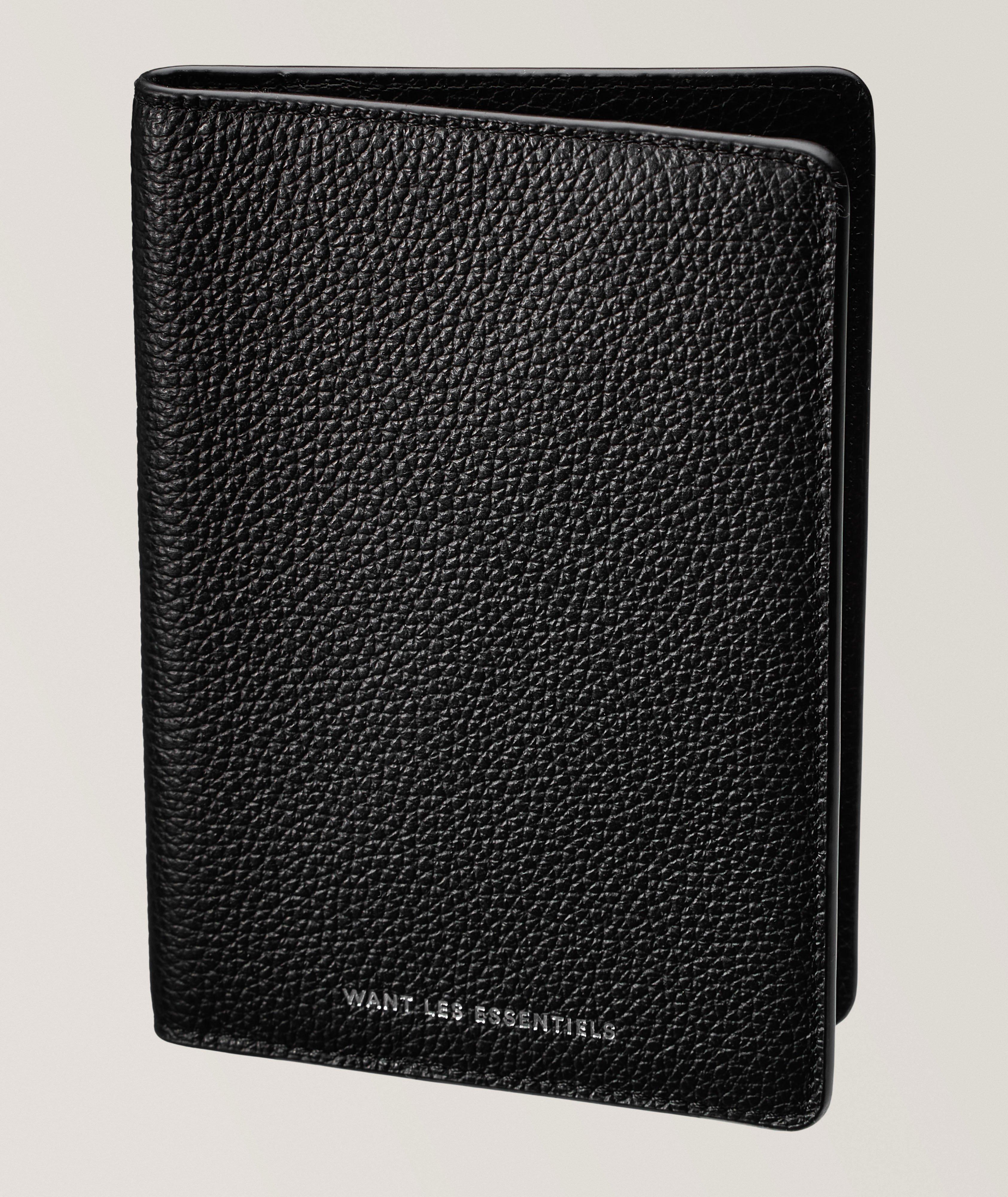 Pearson Pebble-Grained Leather Passport Case  image 0