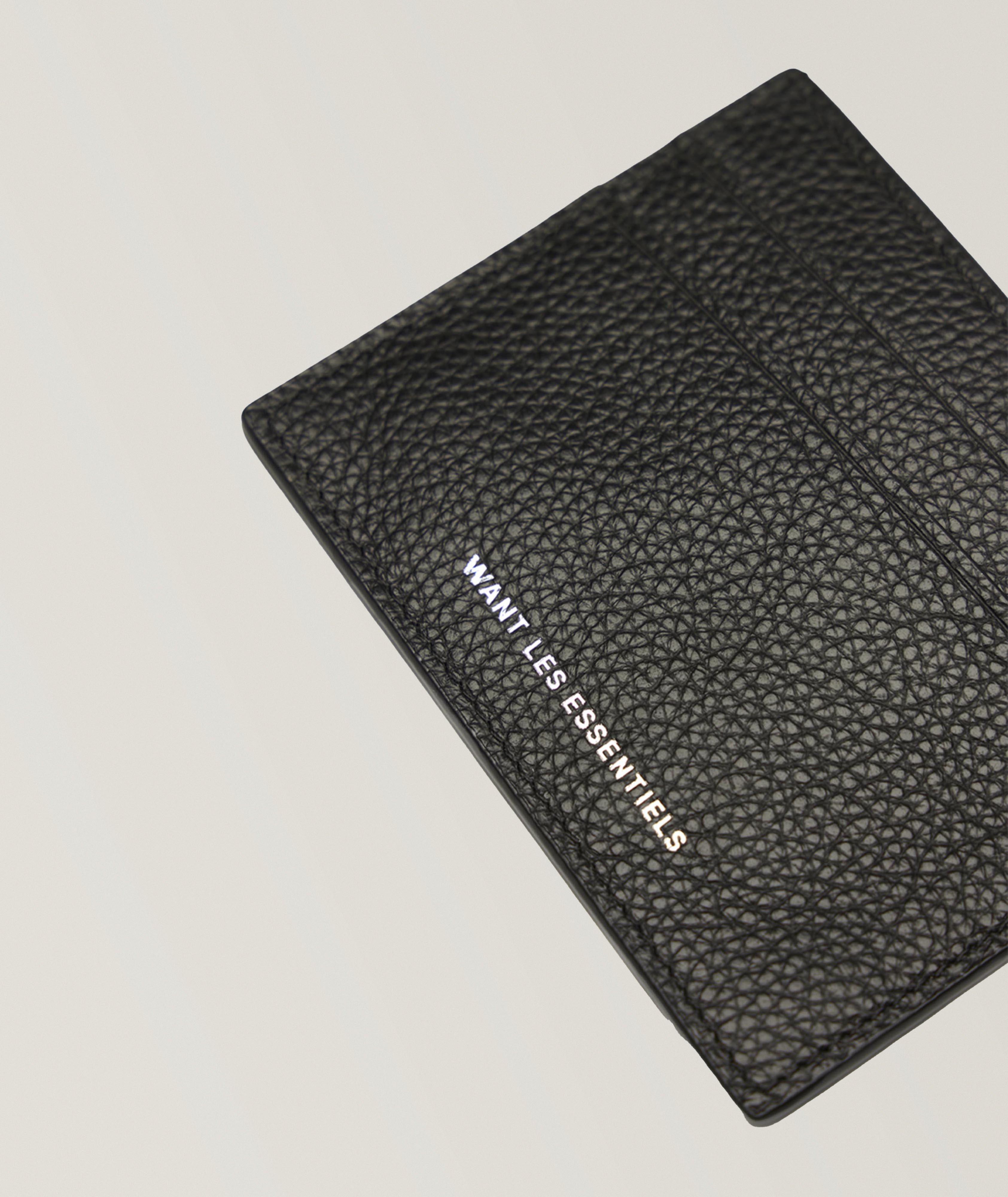 Branson Pebble-Grained Leather Cardholder  image 3