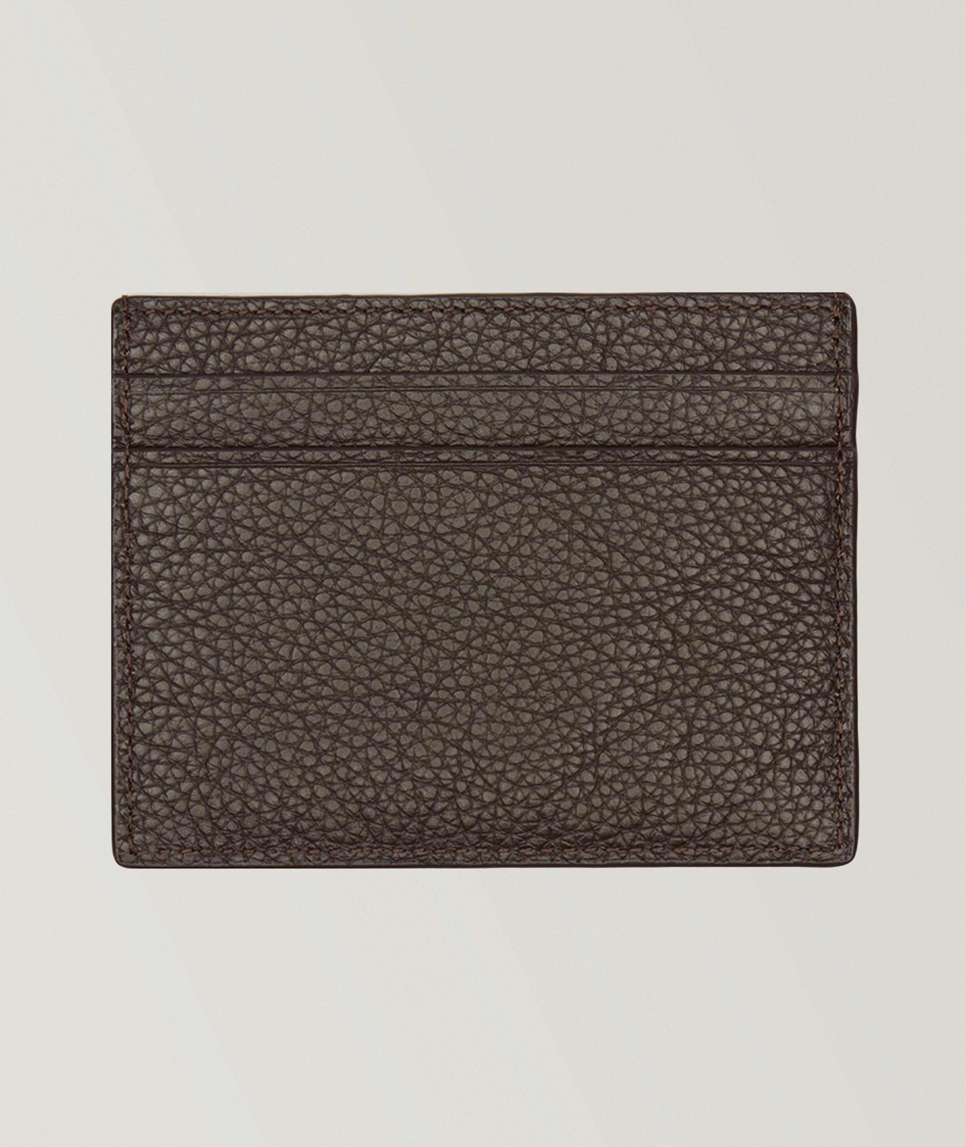 Branson Pebble-Grained Leather Cardholder  image 1