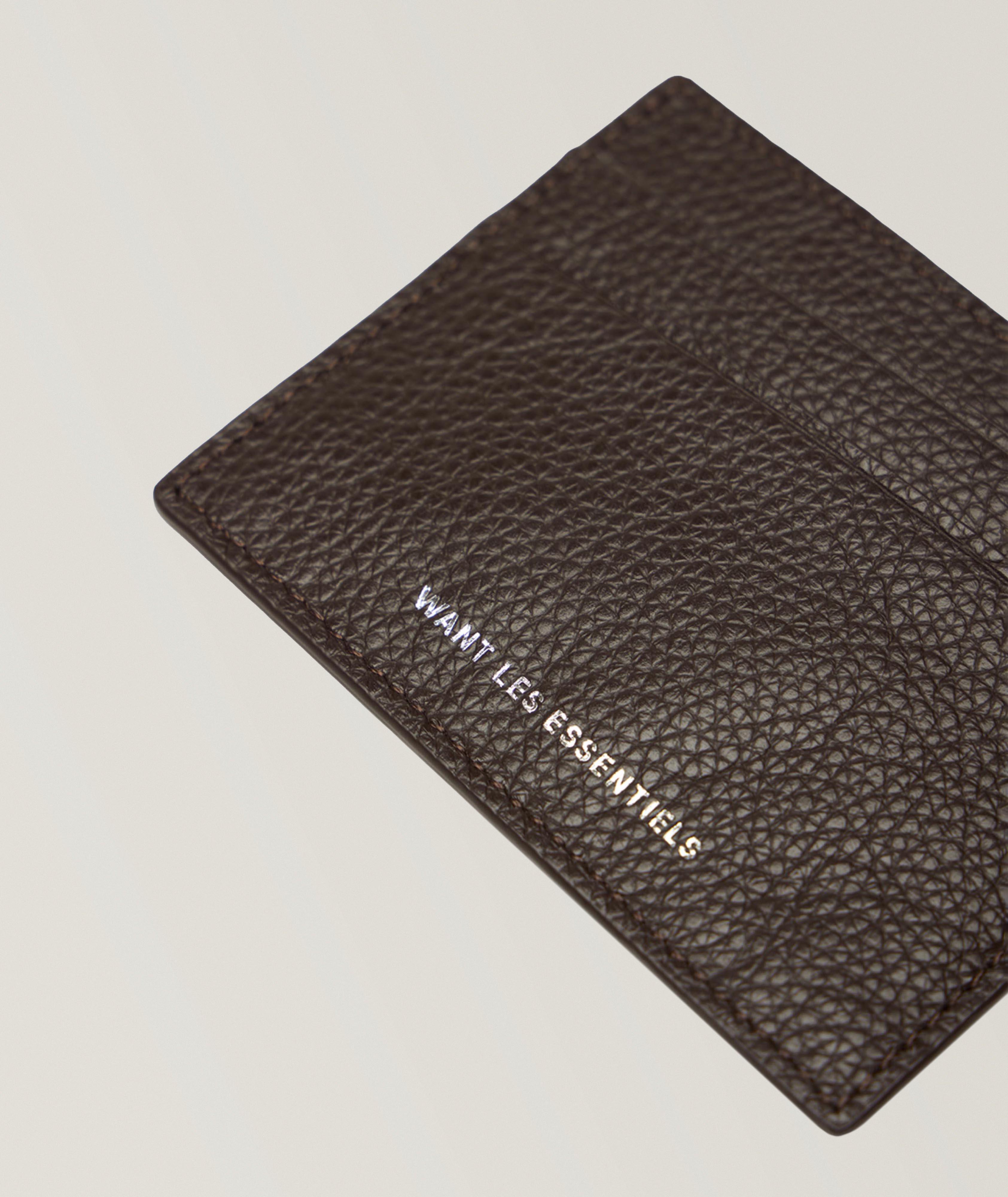 Branson Pebble-Grained Leather Cardholder  image 2