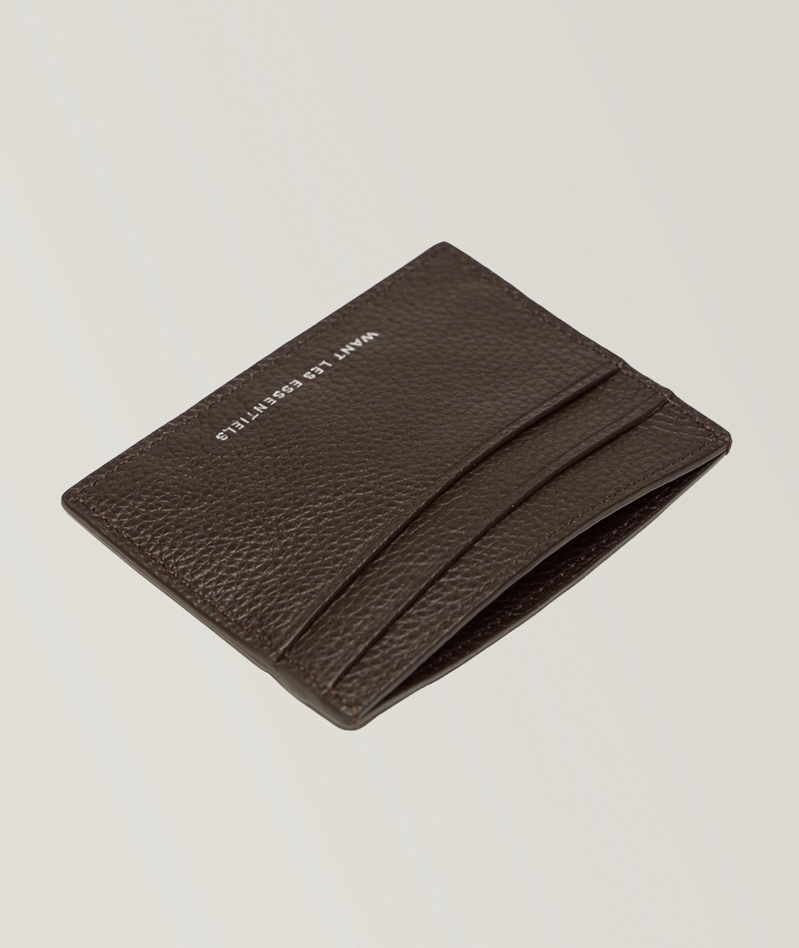 Branson Pebble-Grained Leather Cardholder  image 3