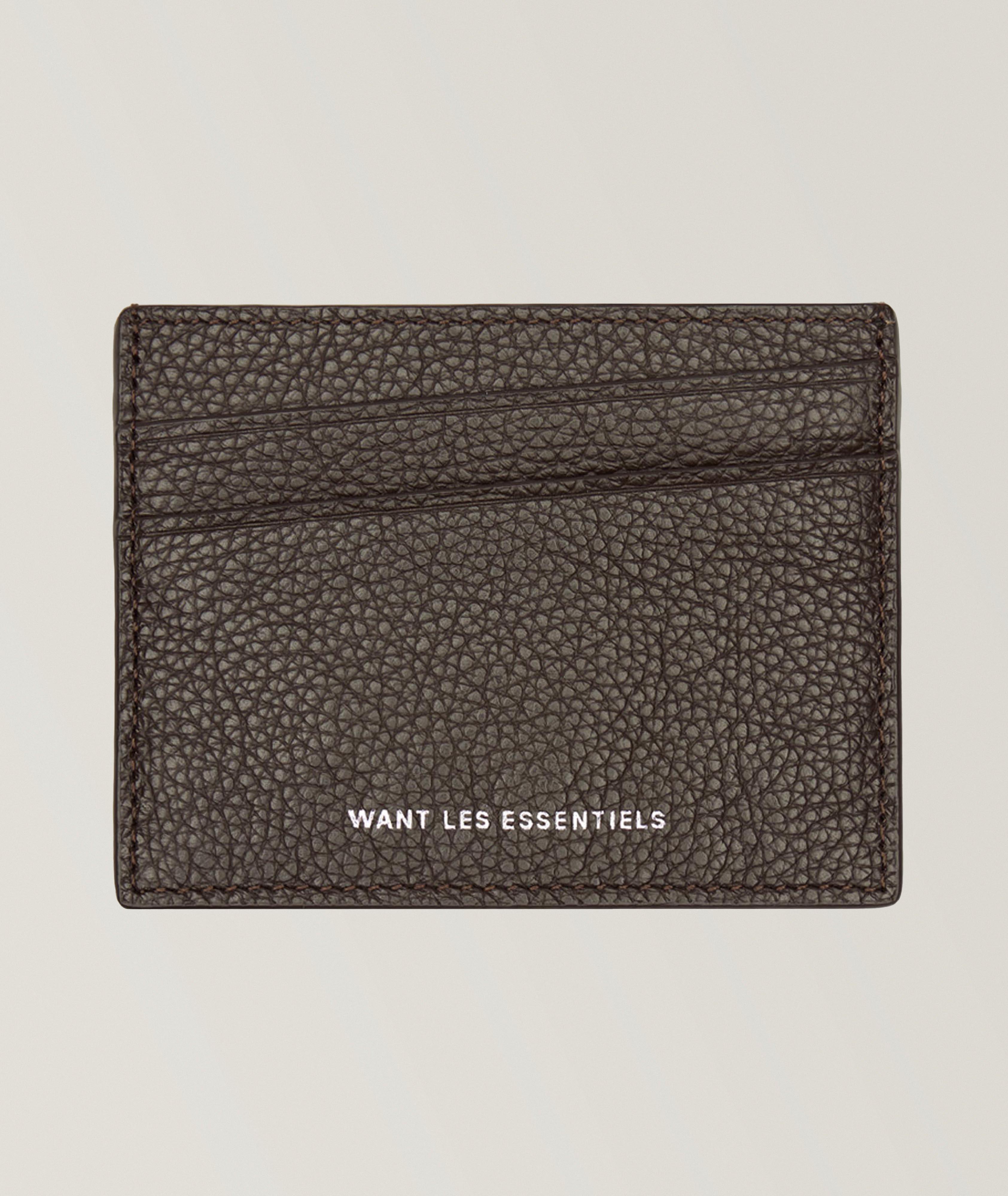 Branson Pebble-Grained Leather Cardholder  image 0