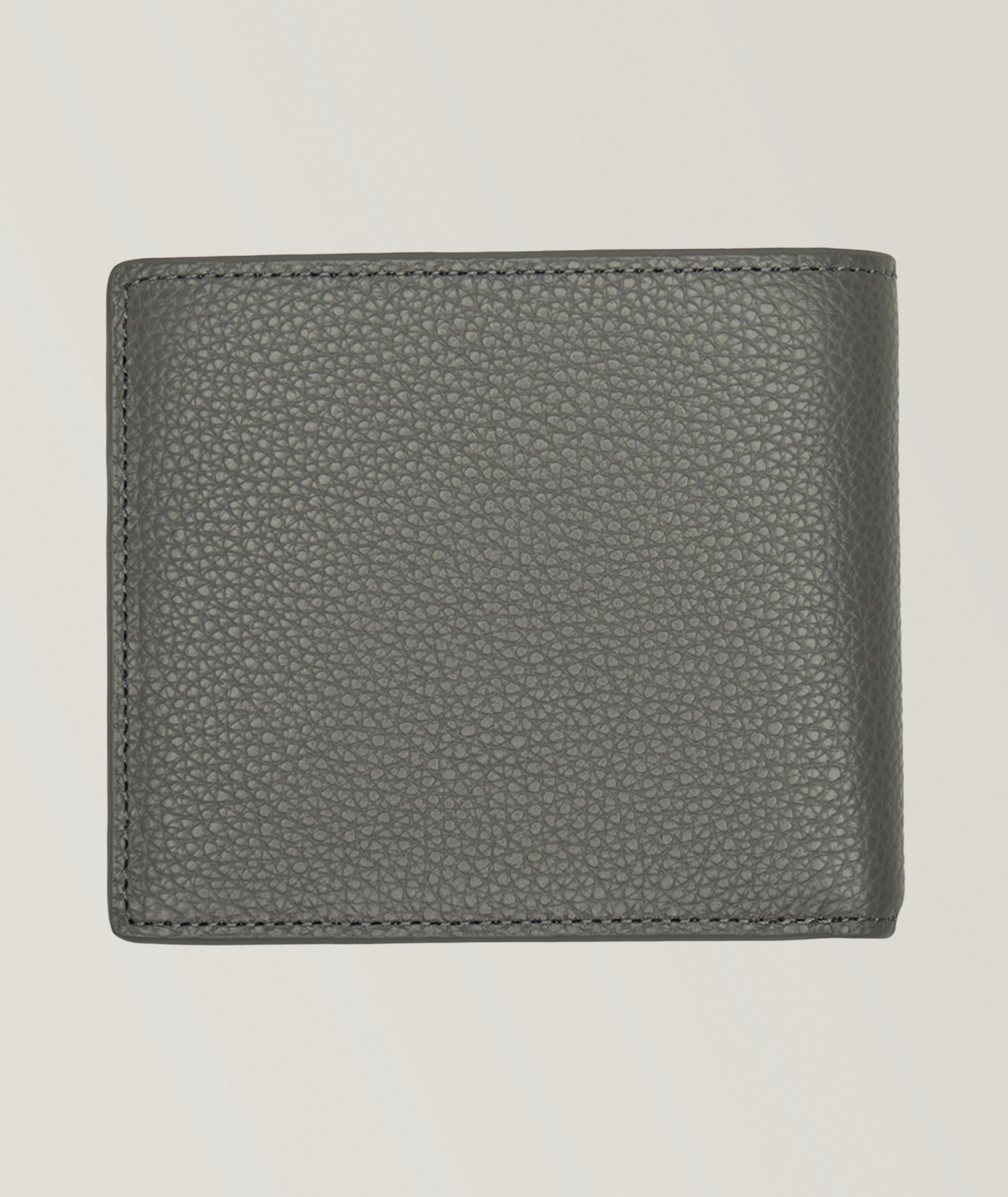 Benin Pebble-Grained Leather Bifold Wallet image 1