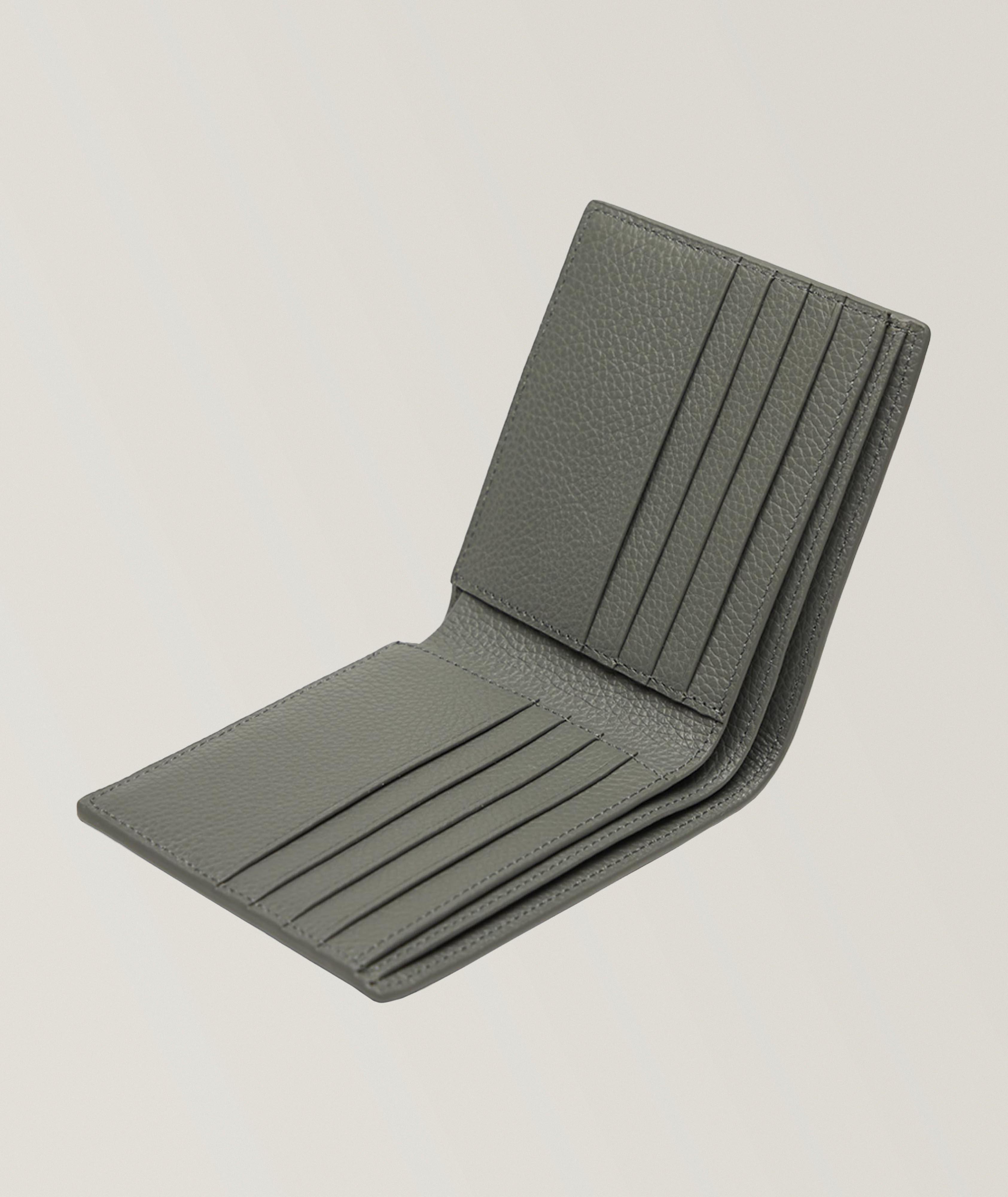 Benin Pebble-Grained Leather Bifold Wallet image 3