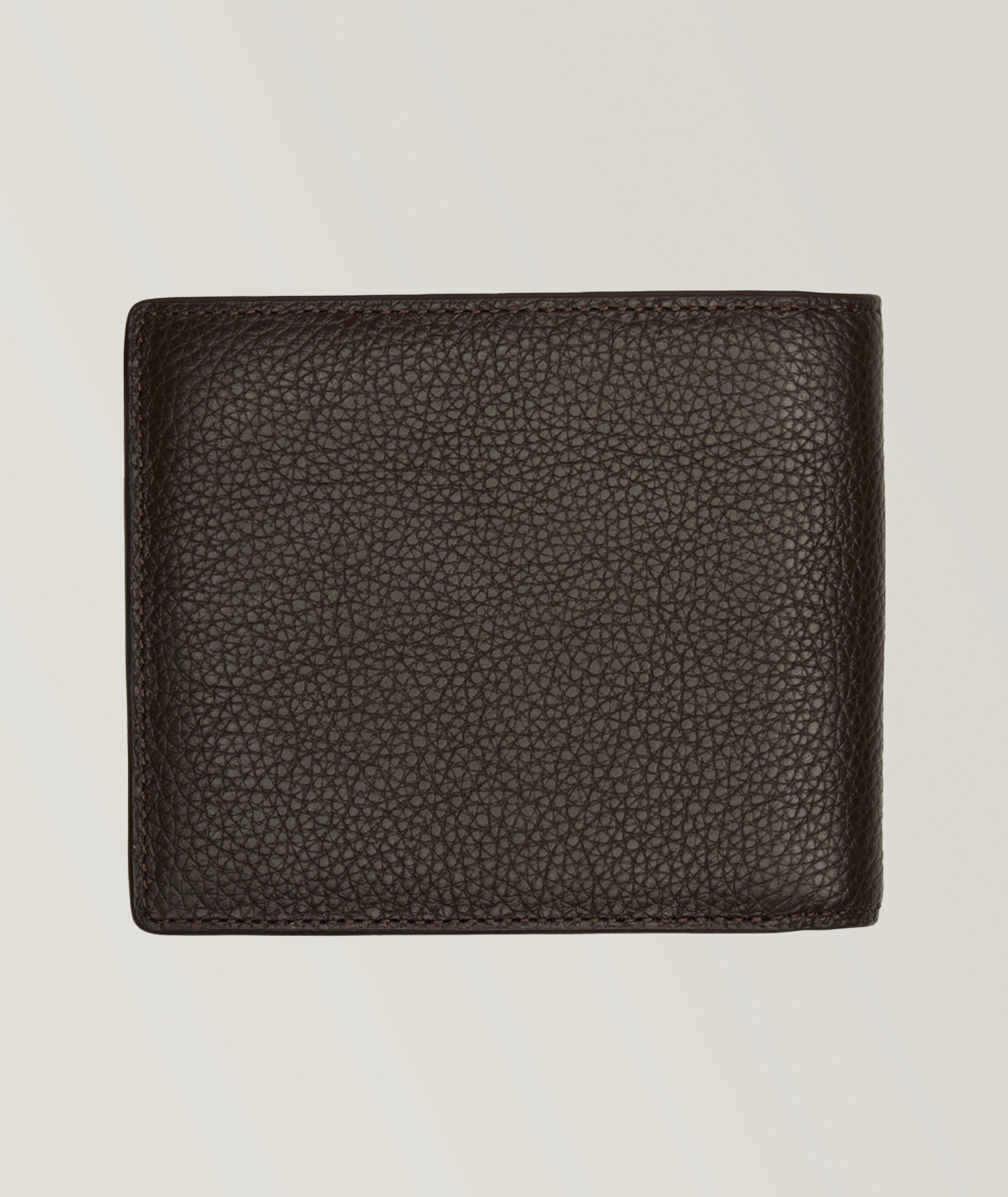 Benin Pebble-Grained Leather Bifold Wallet image 1