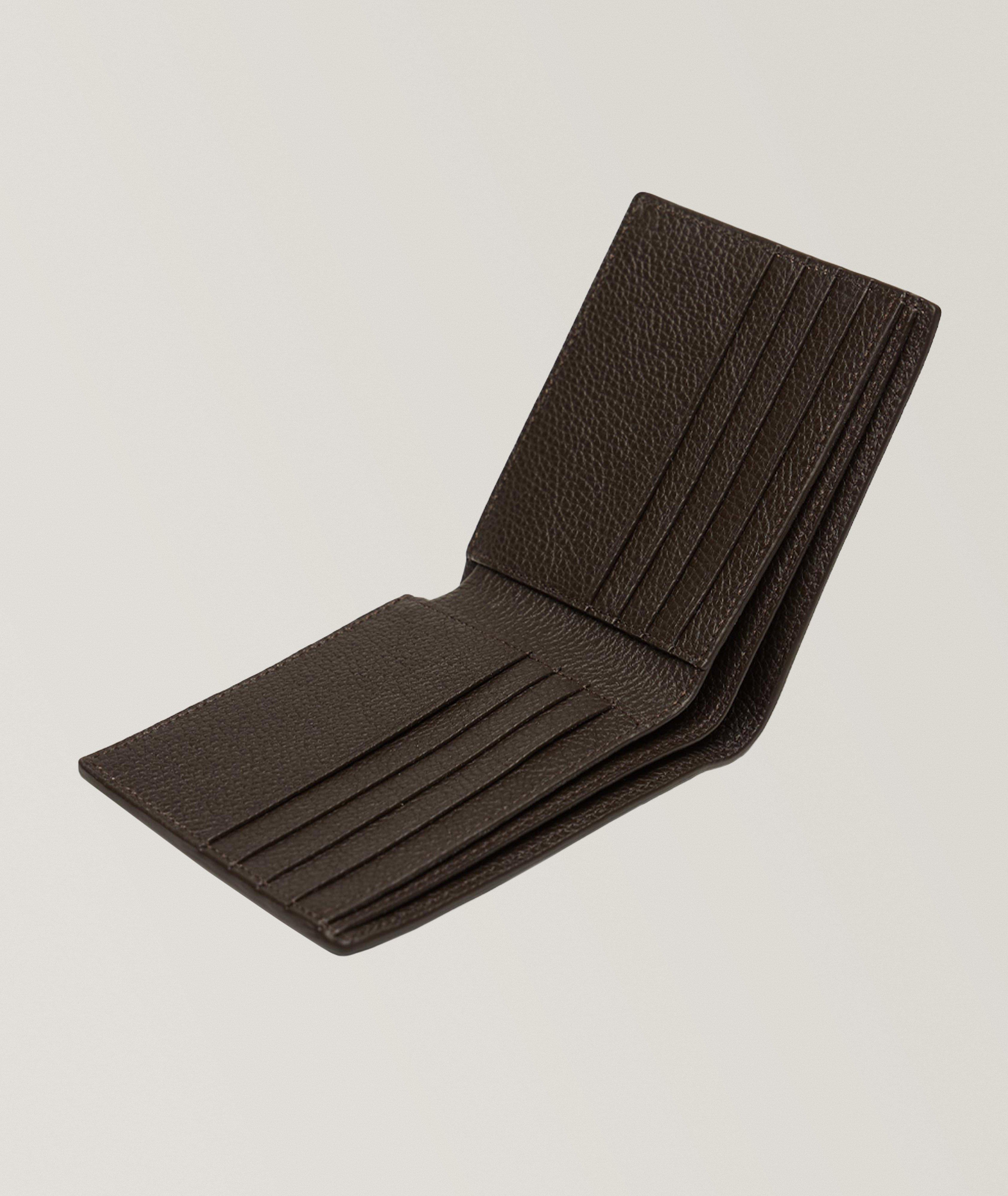 Benin Pebble-Grained Leather Bifold Wallet image 3