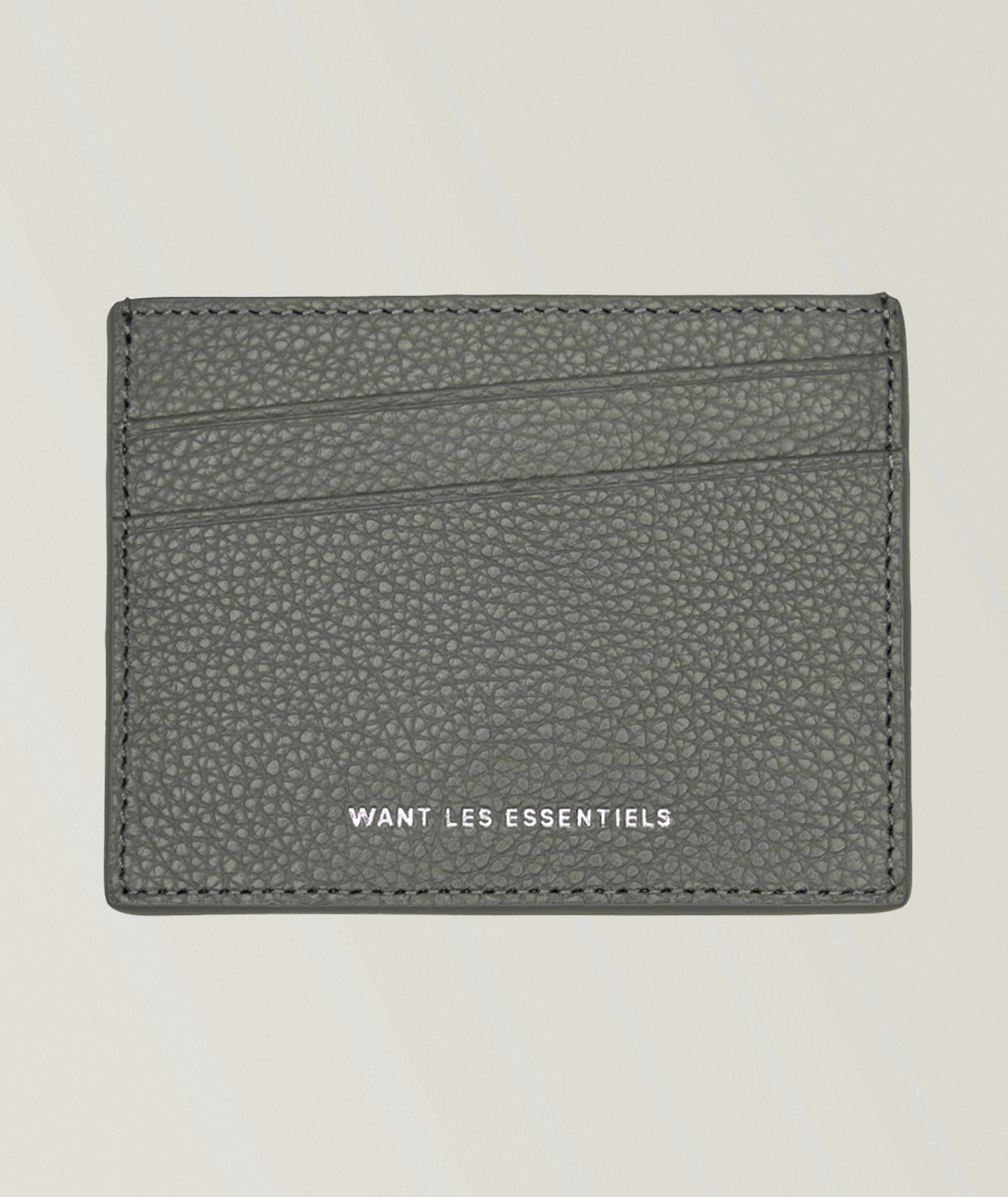 Branson Pebble-Grained Leather Cardholder  image 0