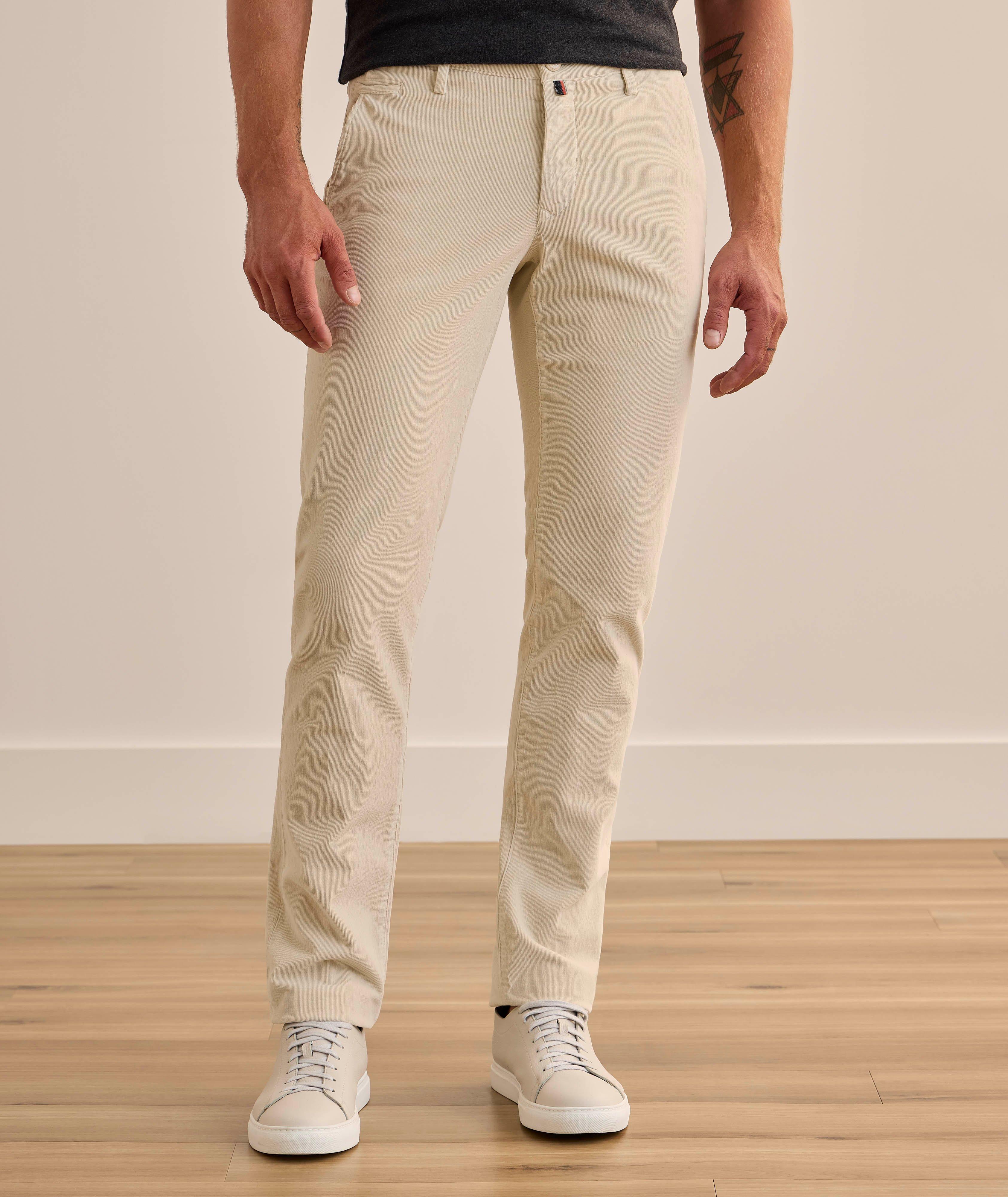 Chino Bobby en velours côtelé coupe slim image 1