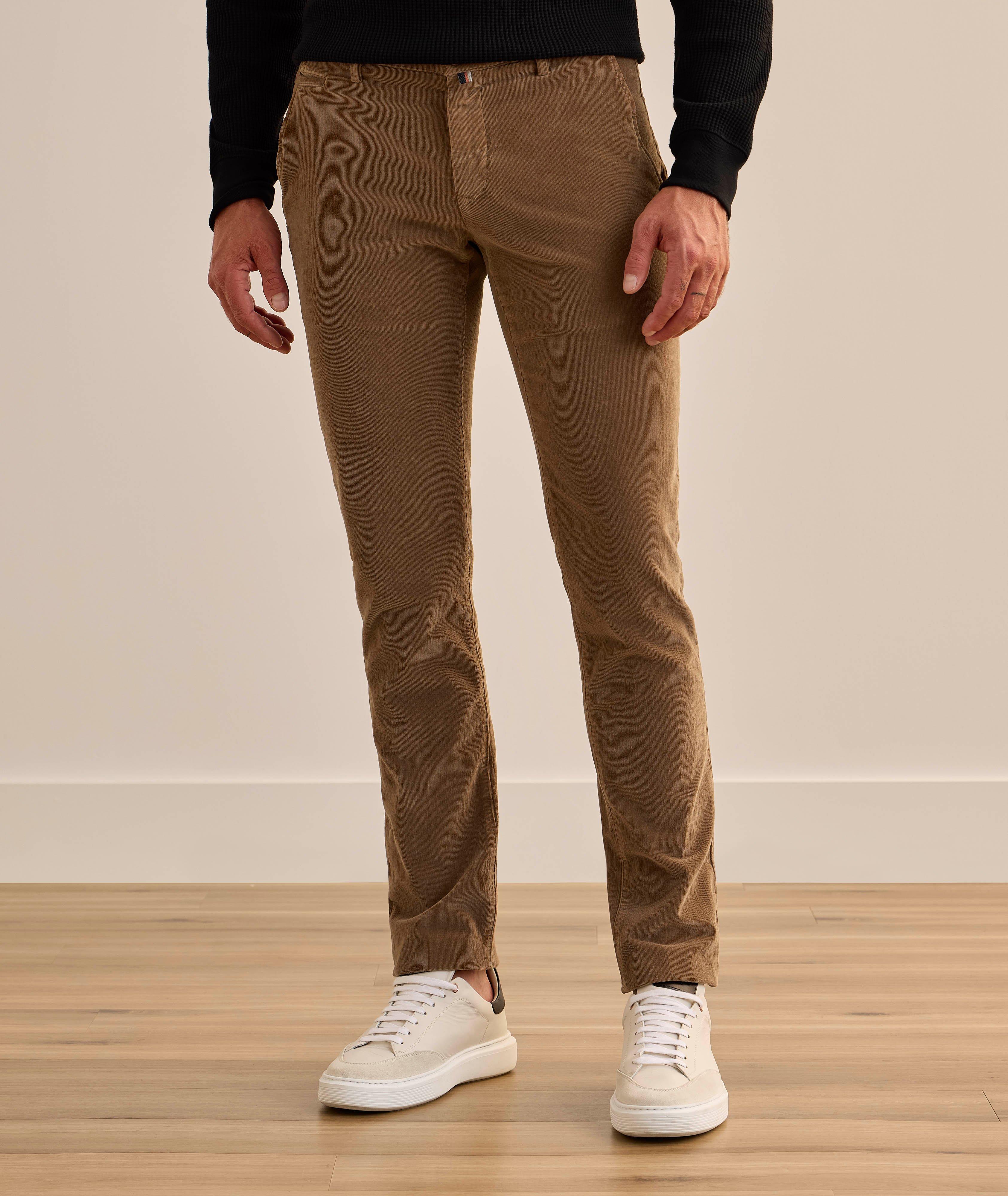 Chino Bobby en velours côtelé coupe slim image 1