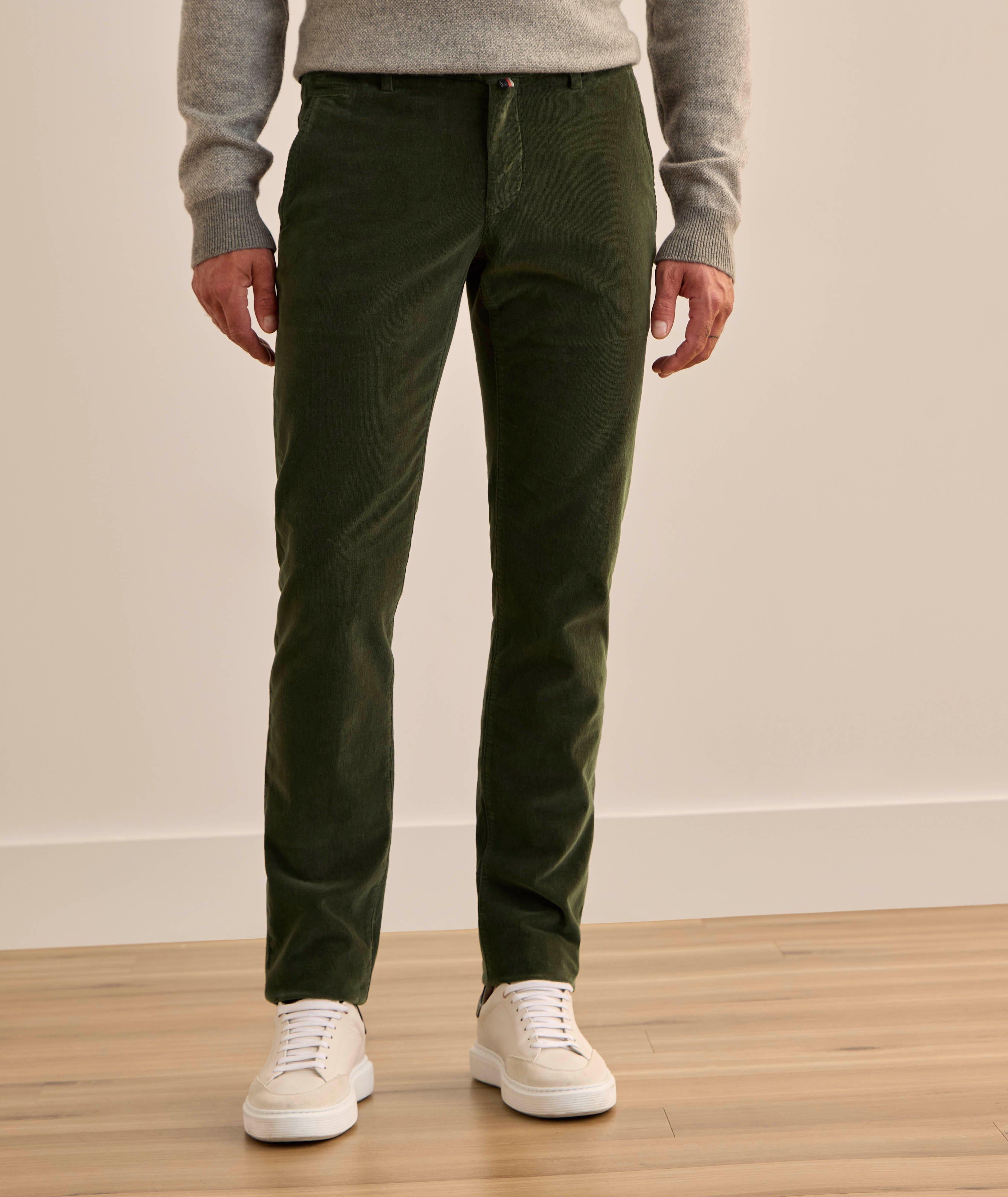 Chino Bobby en velours côtelé coupe slim image 1