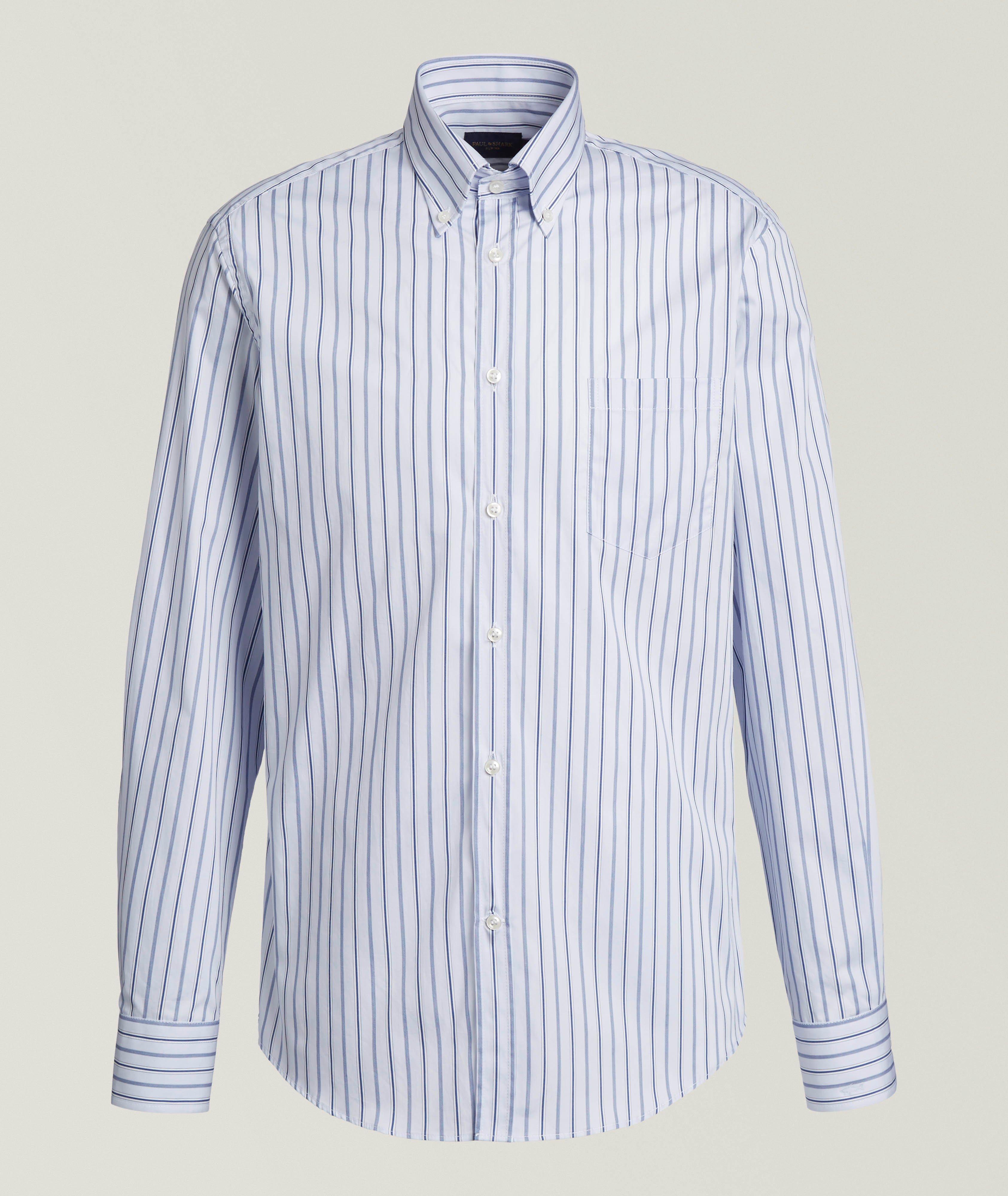 Striped Supima Cotton Shirt image 0