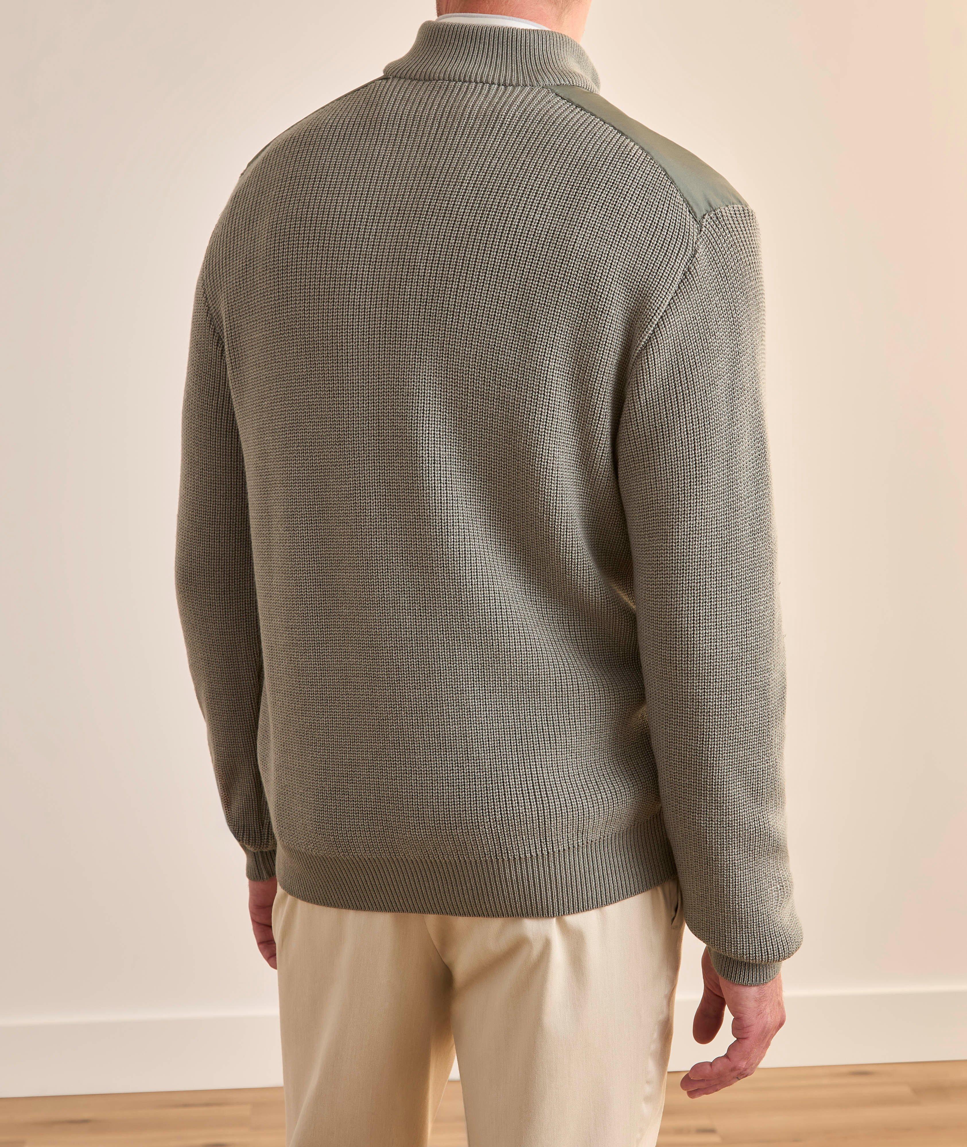 Typhoon Virgin Wool Quarter-Zip Sweater image 2