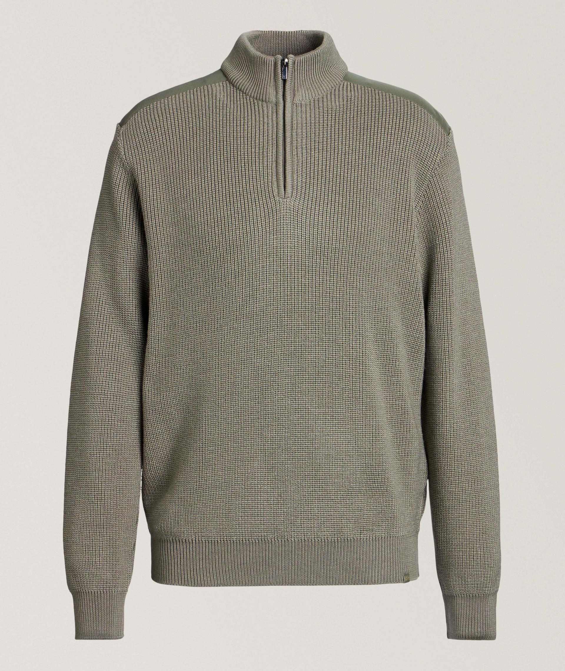 Typhoon Virgin Wool Quarter-Zip Sweater image 0
