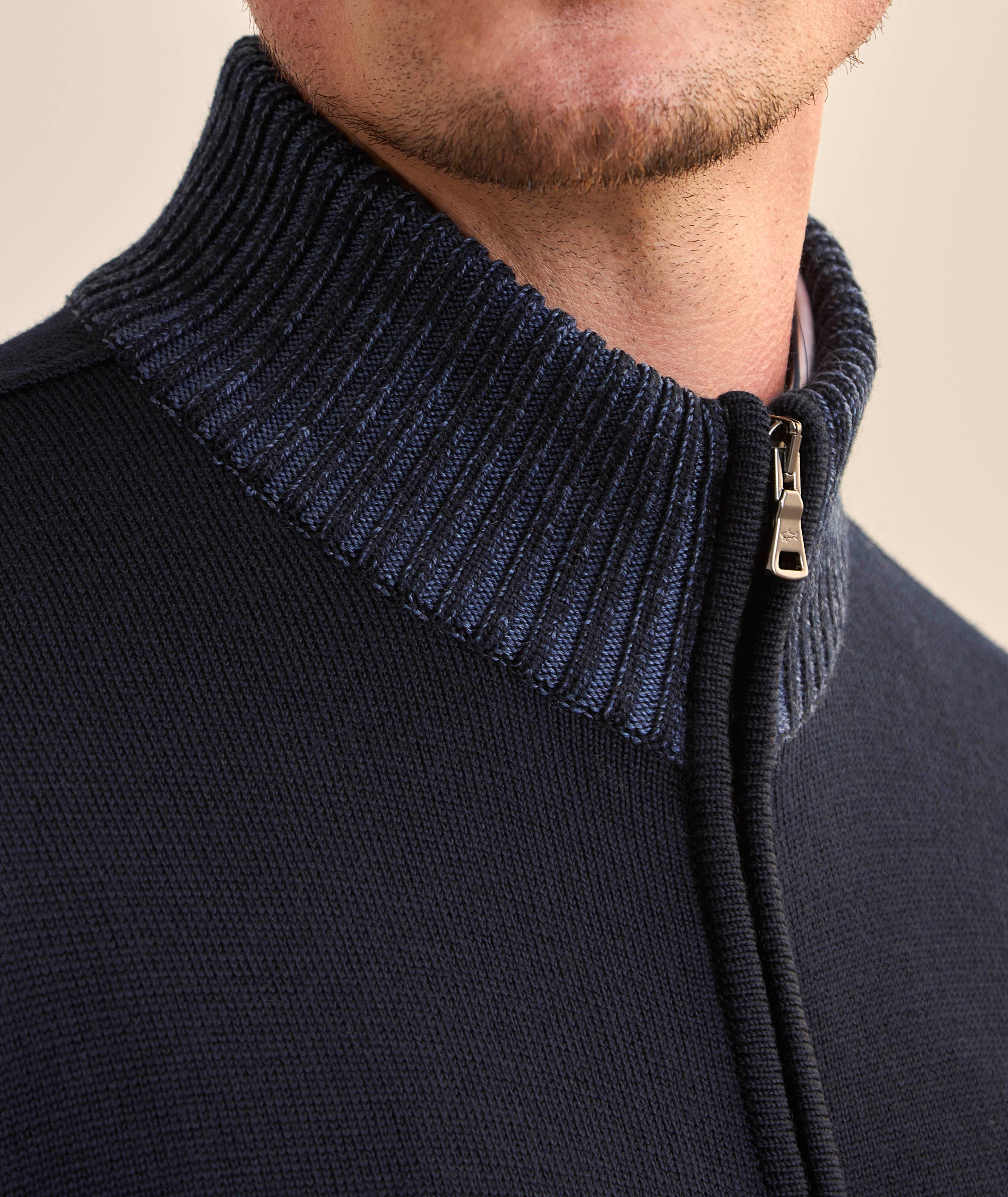 Pull en laine teinte en pièce image 3