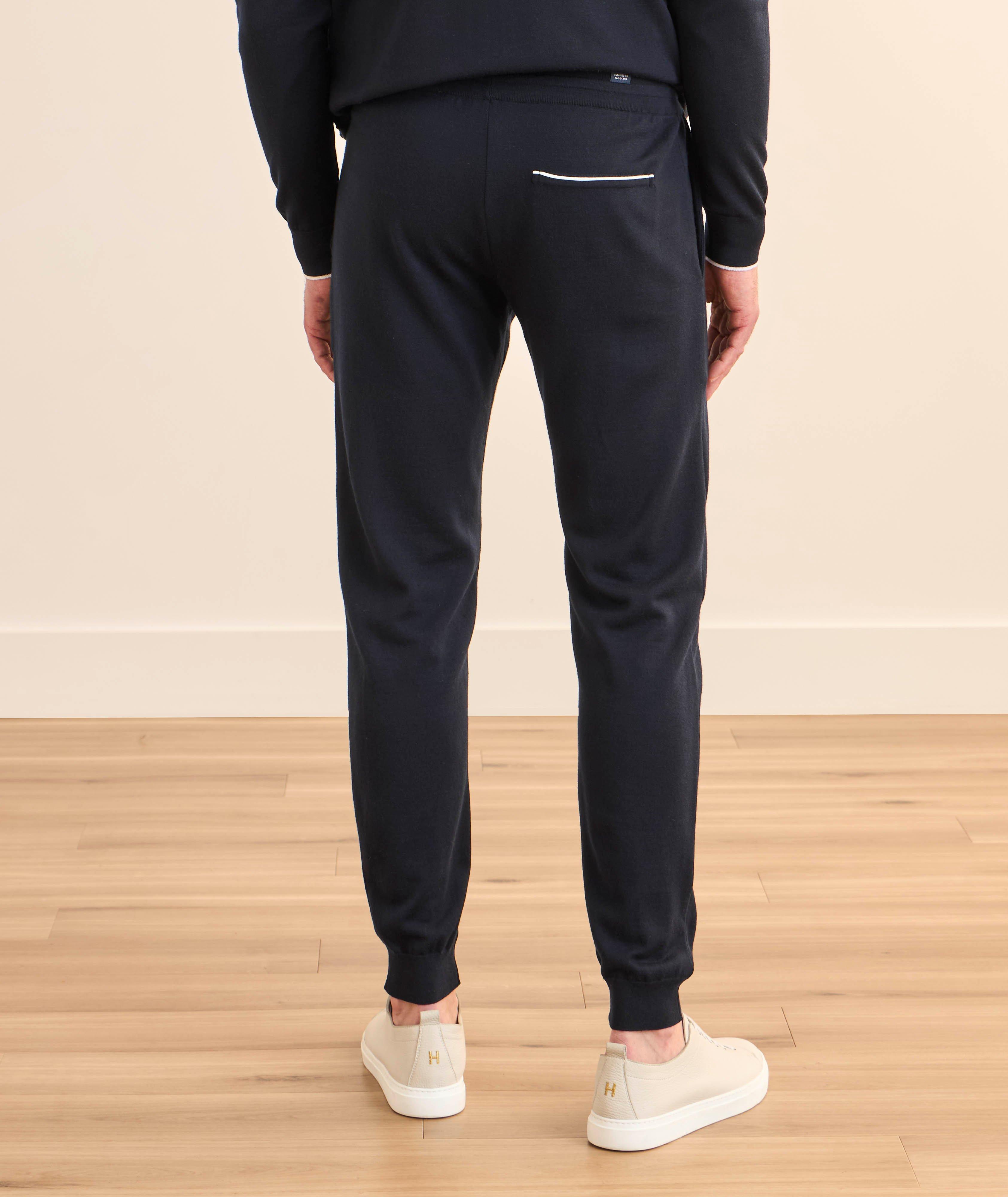 Virgin Wool-Cashmere Joggers image 2