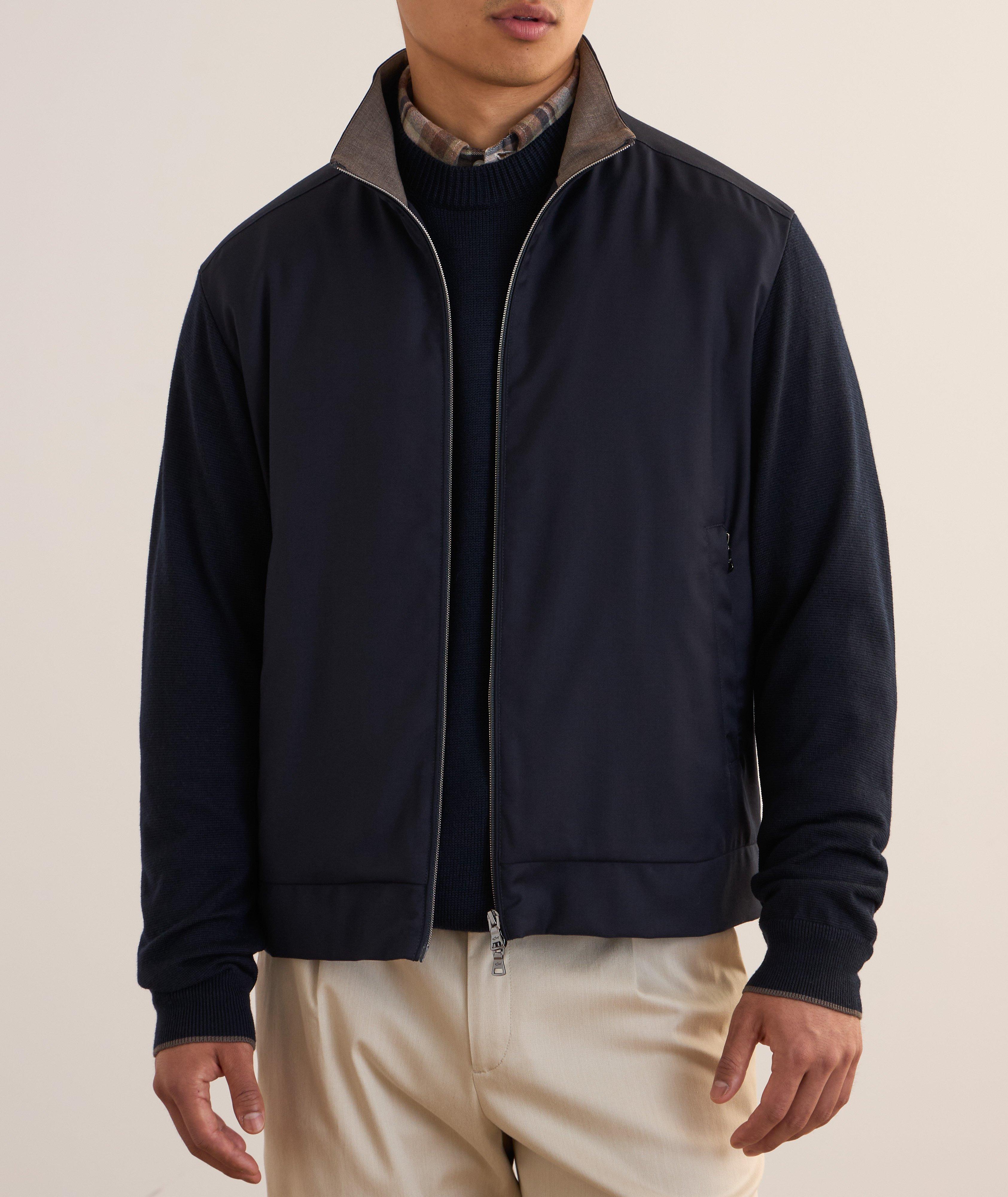 Blouson-pull à glissière, collection Riviera image 1