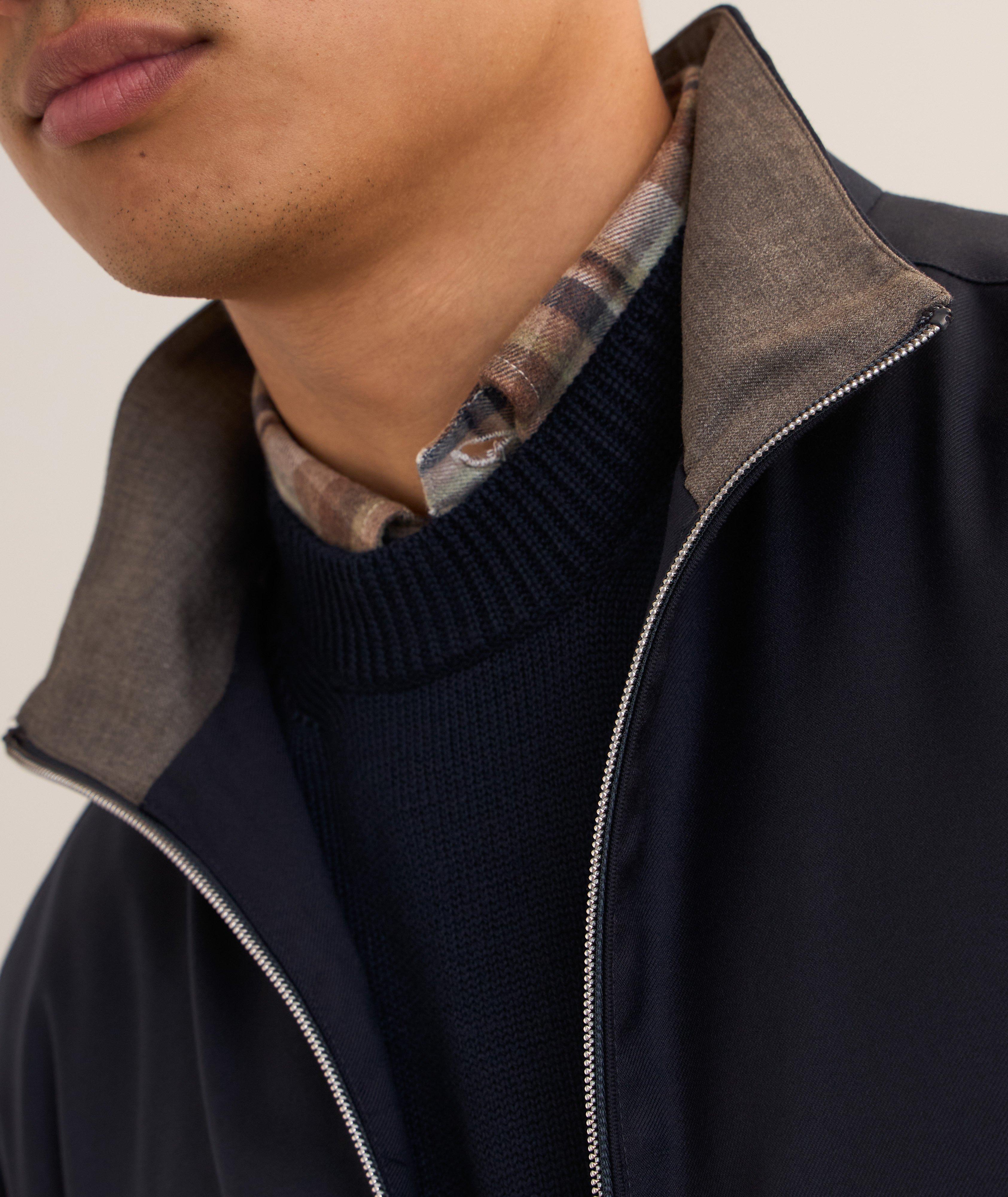 Blouson-pull à glissière, collection Riviera image 3